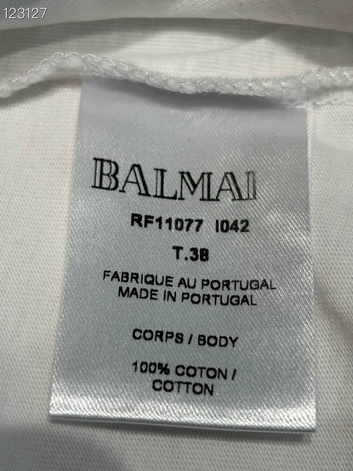 Balmain Balmain Gold Button Letter Print T-shirt Size S / US 4 / IT 40 - 6 Thumbnail