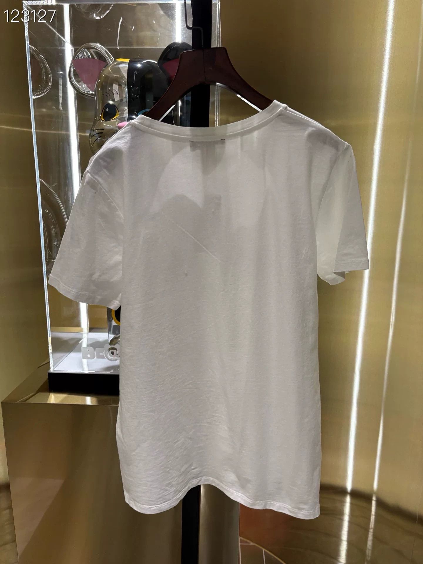 Balmain Balmain Gold Button Letter Print T-shirt Size S / US 4 / IT 40 - 2 Thumbnail