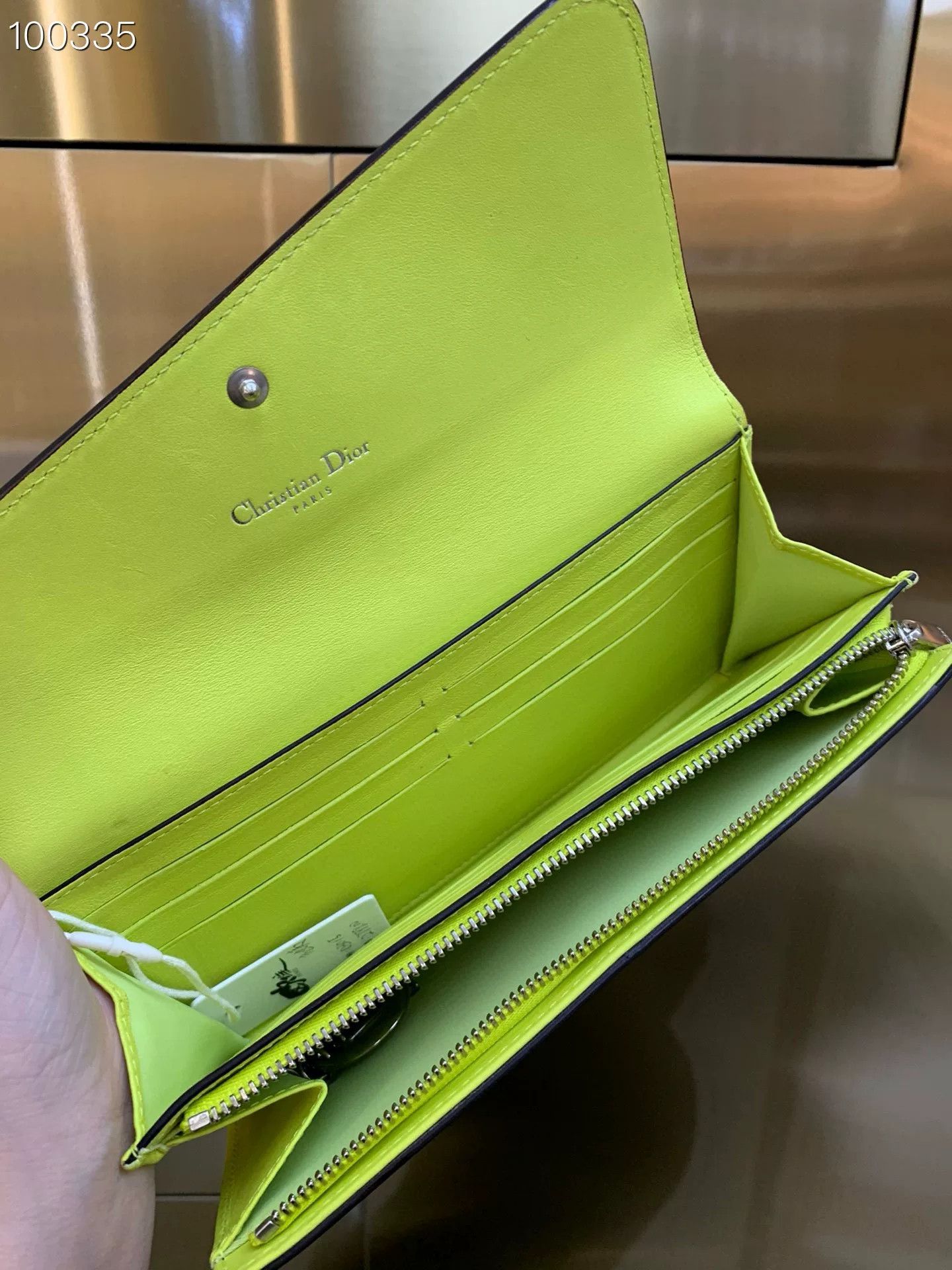 Dior Dior Three-Tone Wallet 03015 Size ONE SIZE - 7 Thumbnail