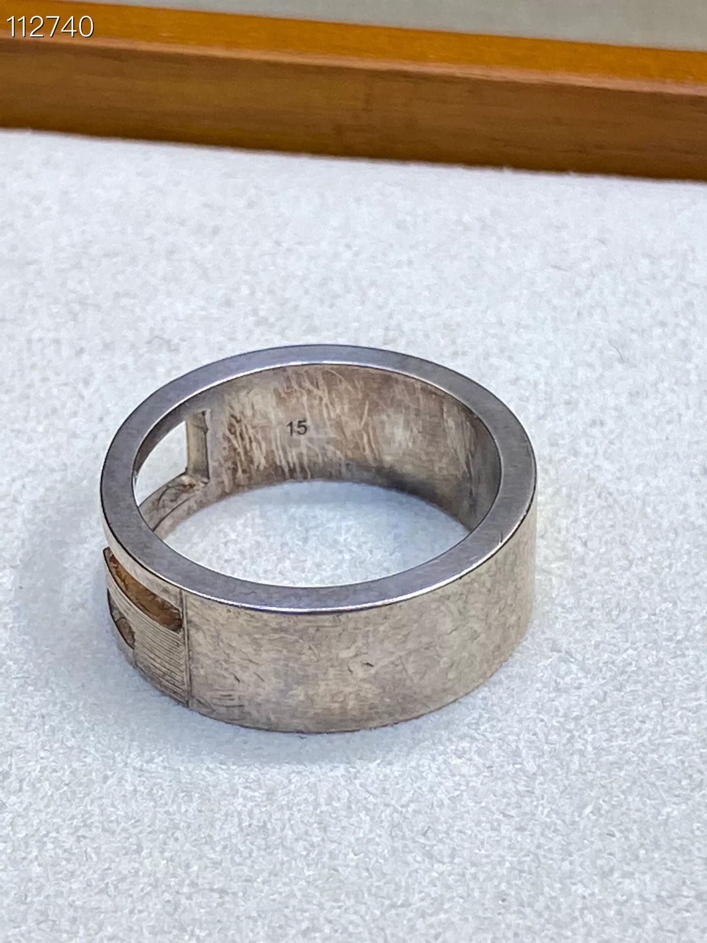 Gucci Gucci 925 Silver Ring Size 55 Size ONE SIZE - 5 Thumbnail