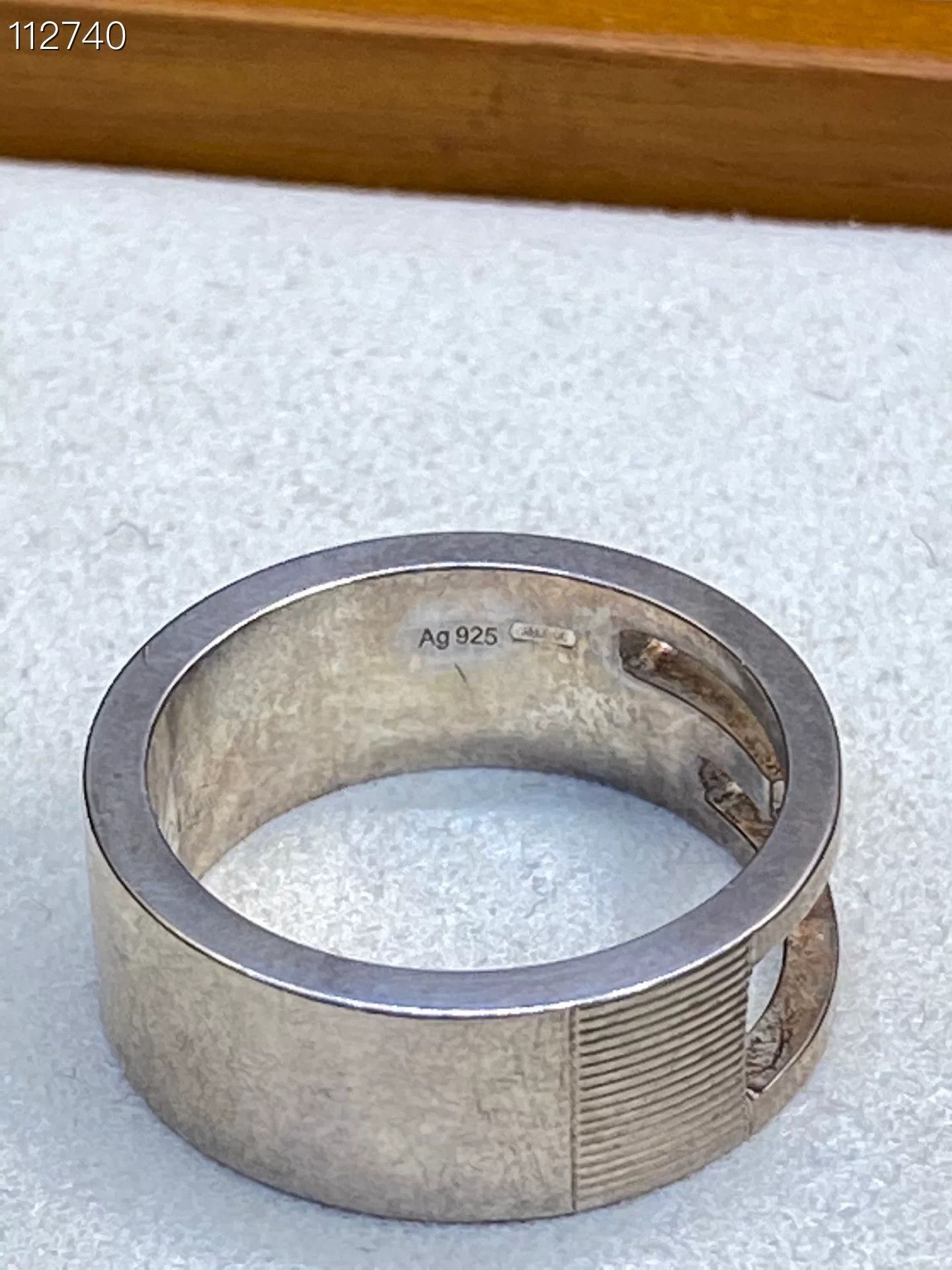 Gucci Gucci 925 Silver Ring Size 55 Size ONE SIZE - 6 Thumbnail