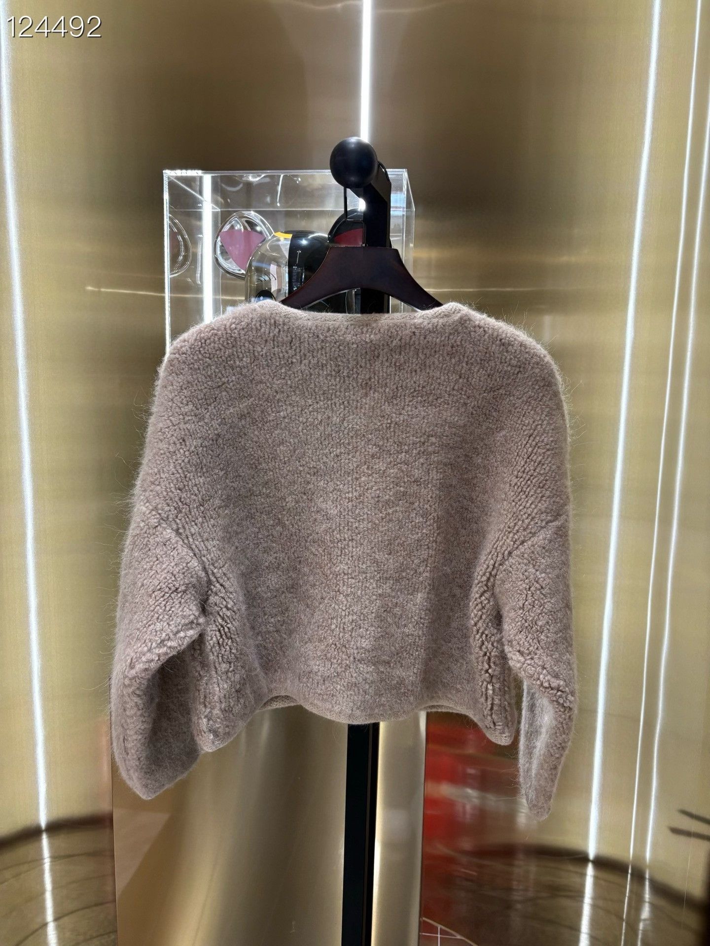 Celine Celine Beige Alpaca Teddy Coat Size M / US 6-8 / IT 42-44 - 2 Thumbnail