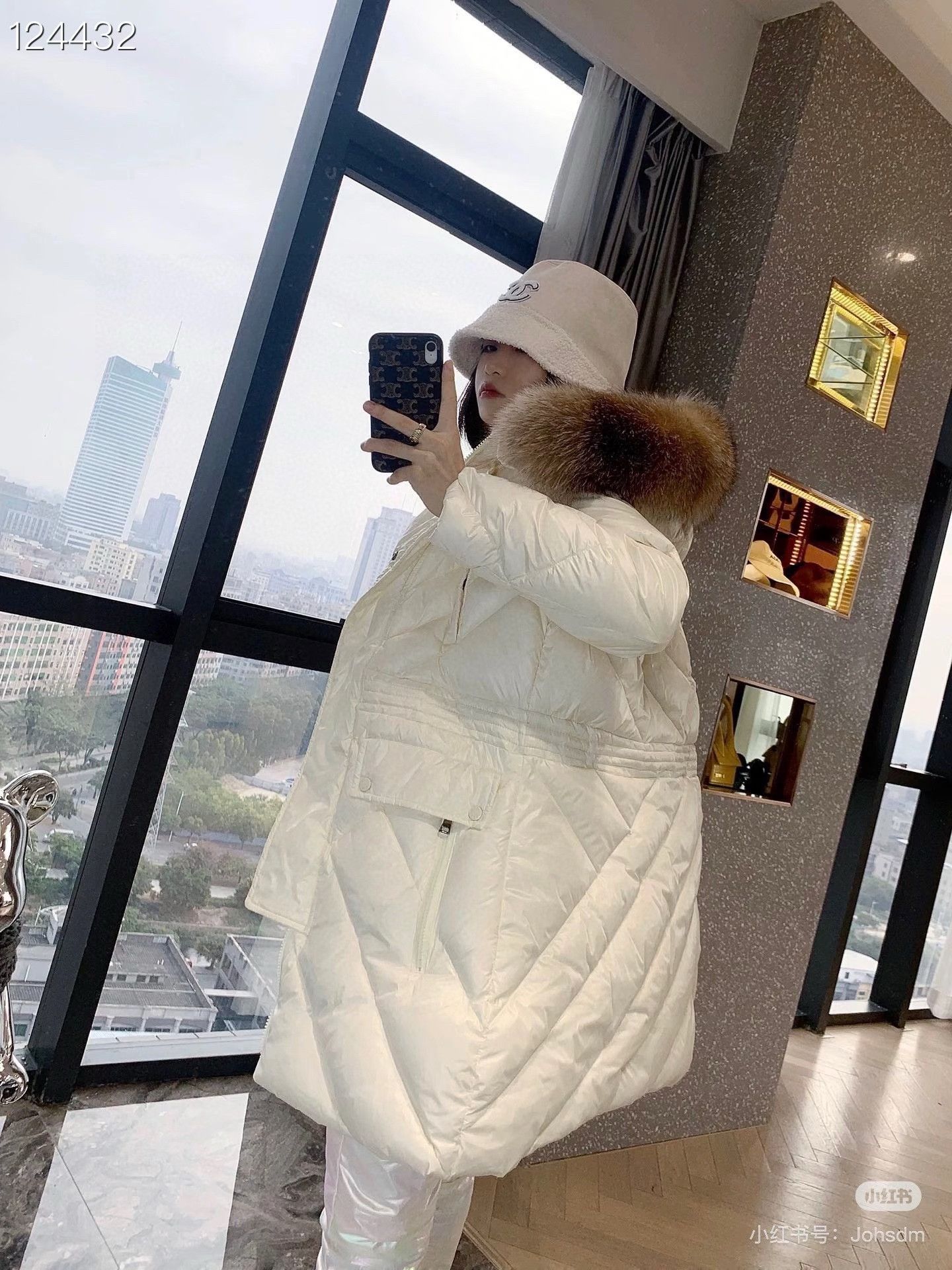 Moncler Moncler Dinard Milk White Down Jacket Size M / US 6-8 / IT 42-44 - 7 Thumbnail