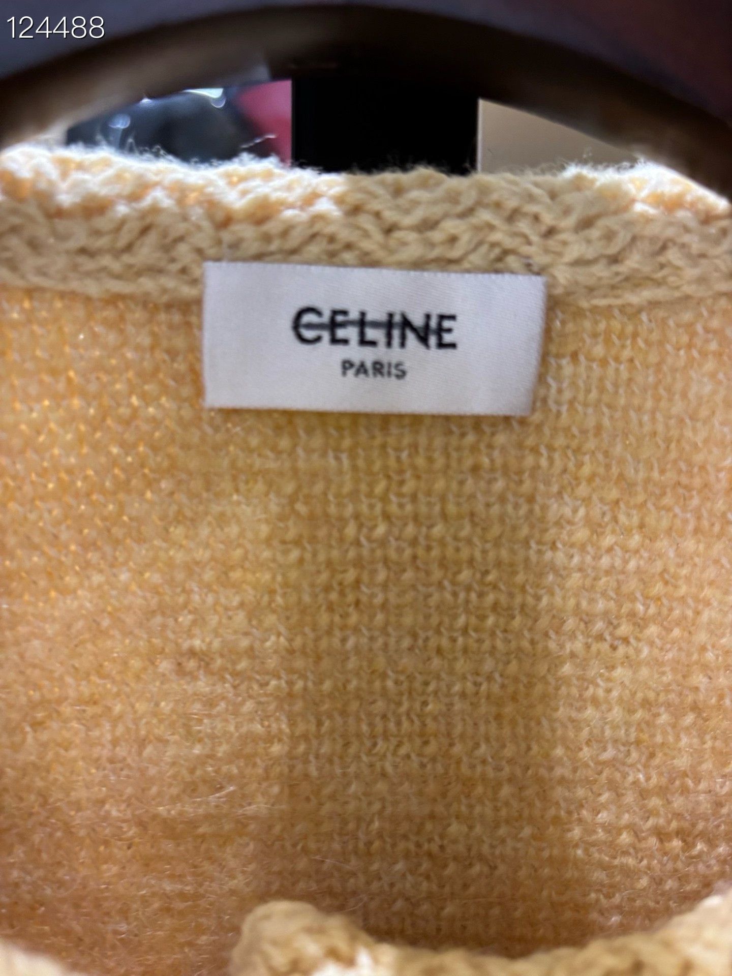 Celine Celine Yellow Mohair Short Coat Size M / US 6-8 / IT 42-44 - 3 Thumbnail