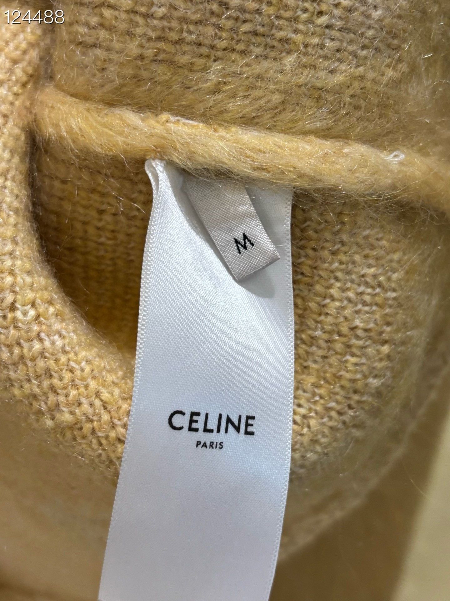 Celine Celine Yellow Mohair Short Coat Size M / US 6-8 / IT 42-44 - 5 Thumbnail