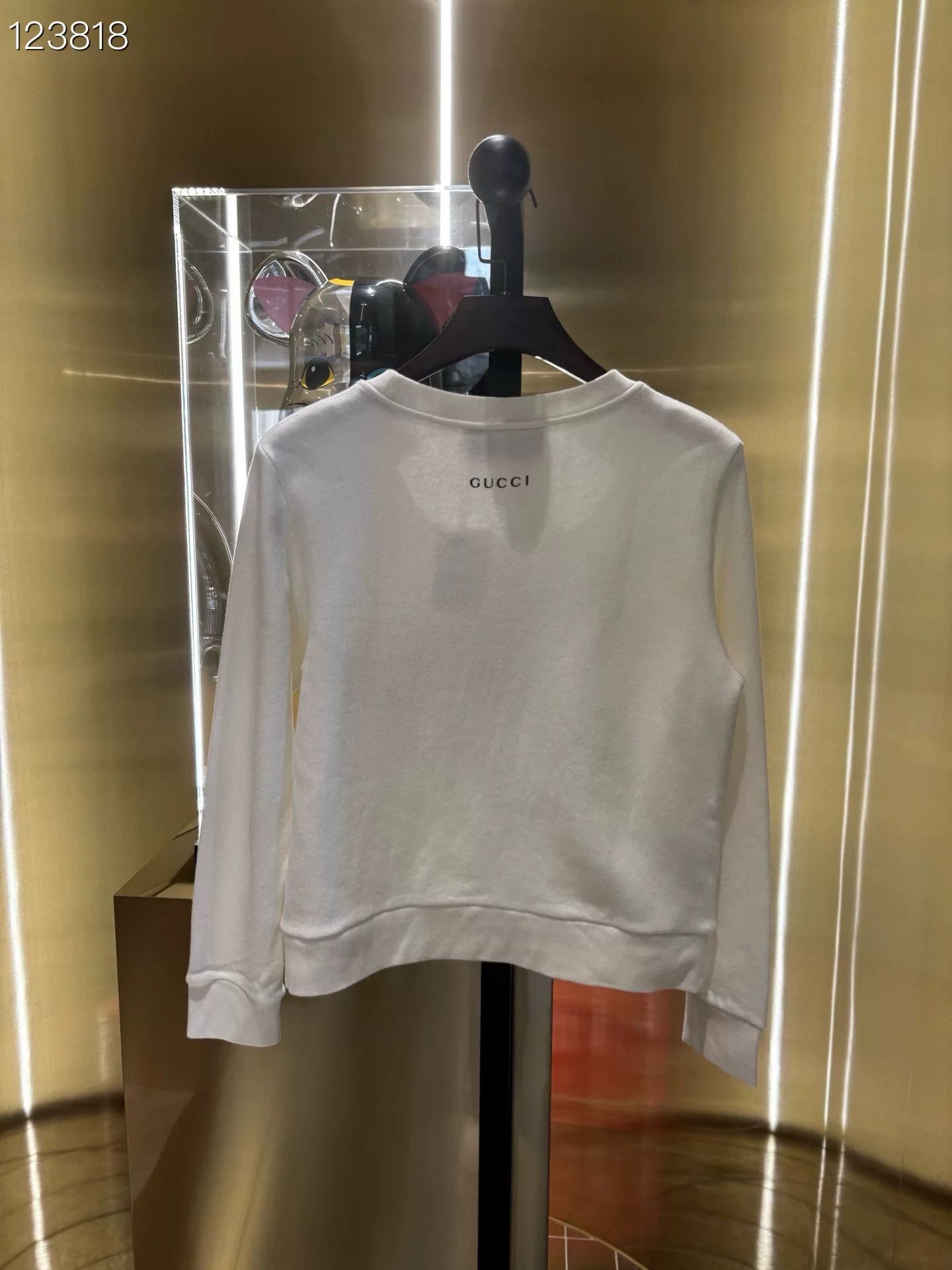 Gucci Gucci Deer Embroidery Fringe Sweatshirt Size XS / US 0-2 / IT 36-38 - 2 Thumbnail