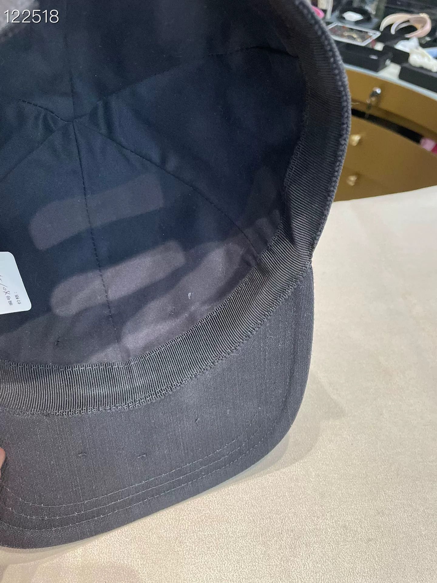 Miu Miu Miumiu Classic Black Baseball Cap Size ONE SIZE - 5 Thumbnail