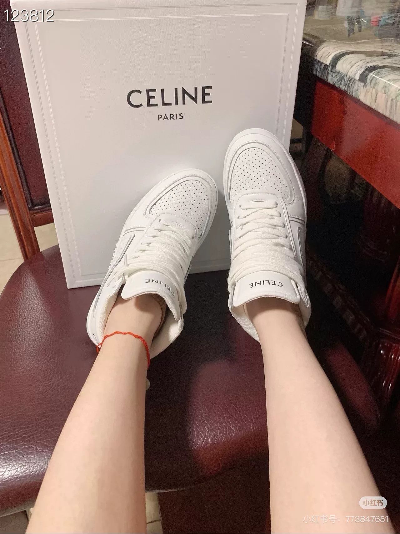 Celine Celine High-Top White Casual Shoes Size US 5 / IT 35 - 7 Thumbnail
