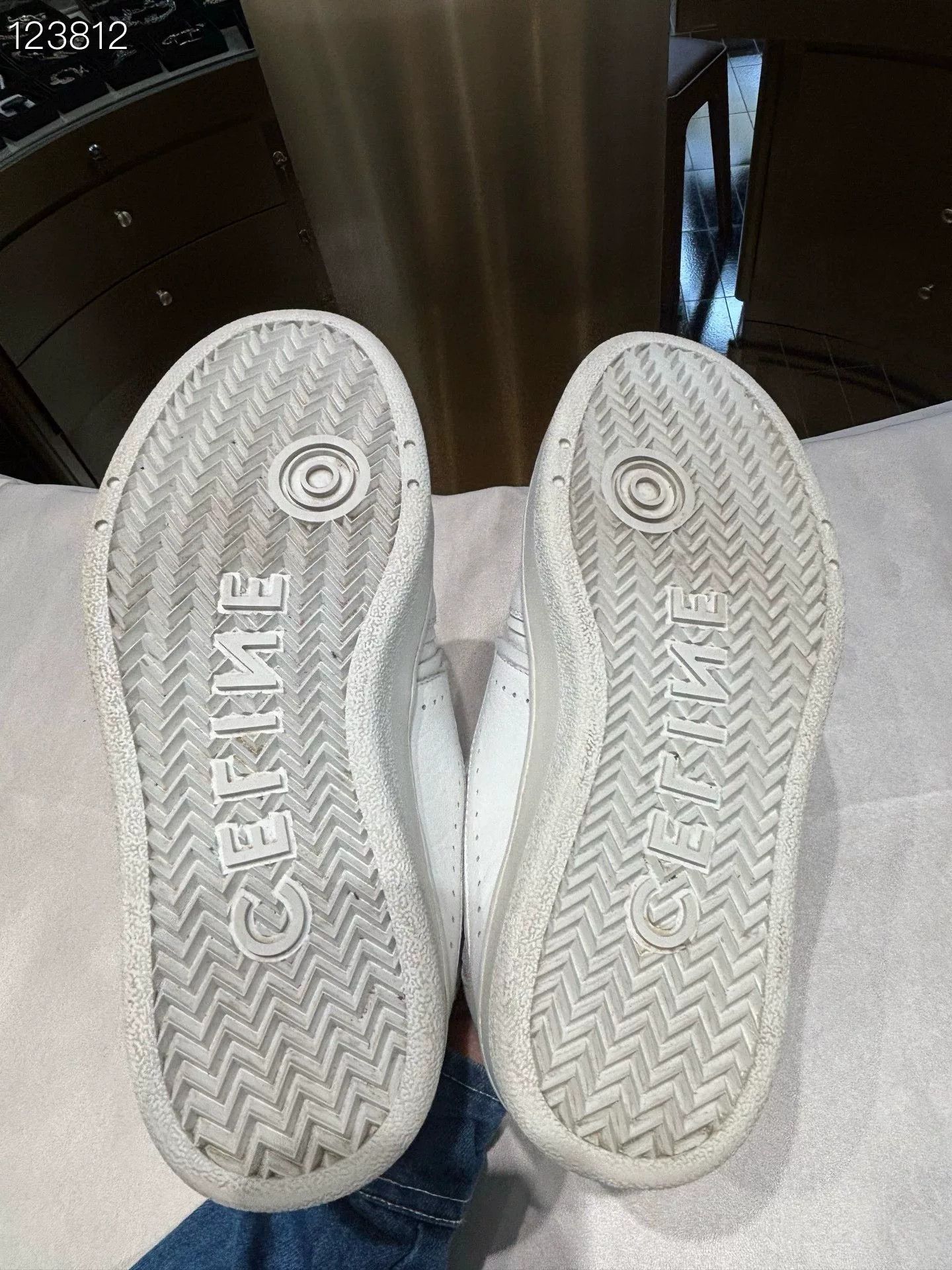 Celine Celine High-Top White Casual Shoes Size US 5 / IT 35 - 6 Thumbnail