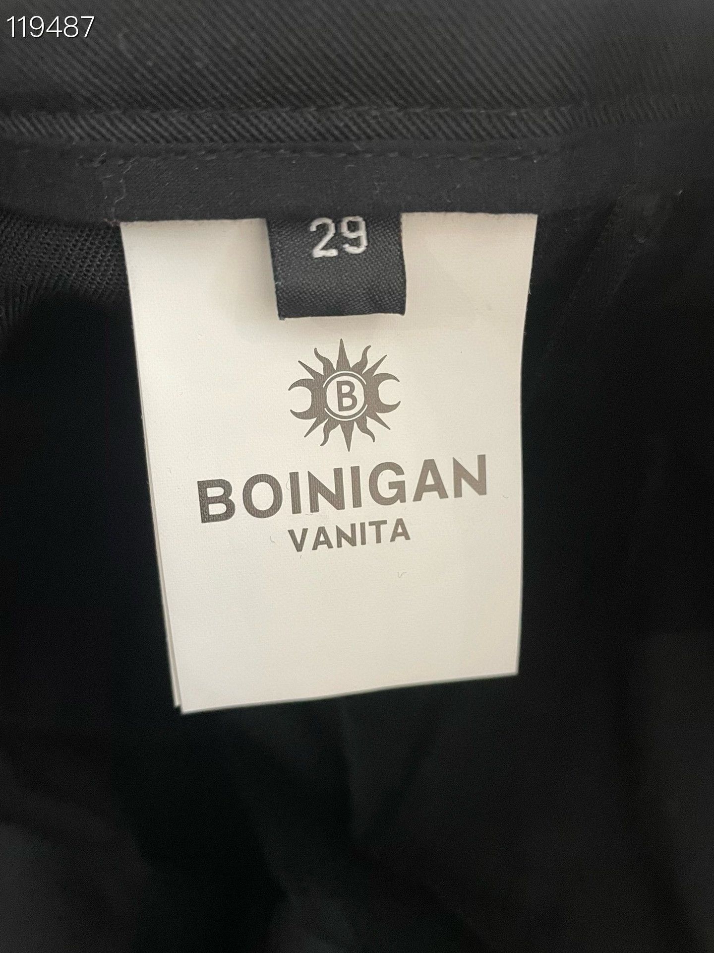 Bottega Veneta Boinigan Vanita 079024v523 Black Cargo Pants Size 29" - 3 Thumbnail