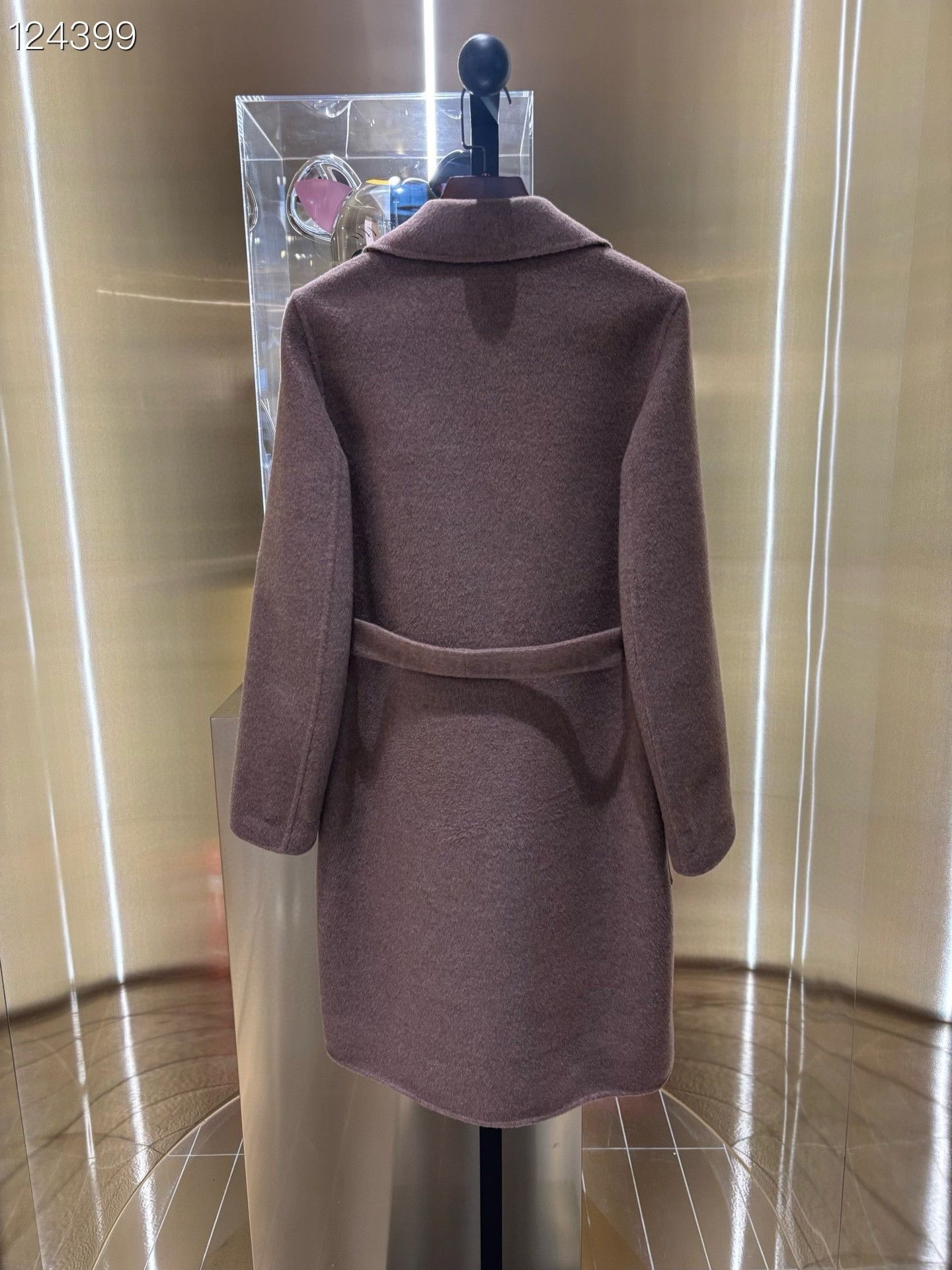 Dior Dior Robe-Style Belted Wool Coat Size M / US 6-8 / IT 42-44 - 2 Thumbnail