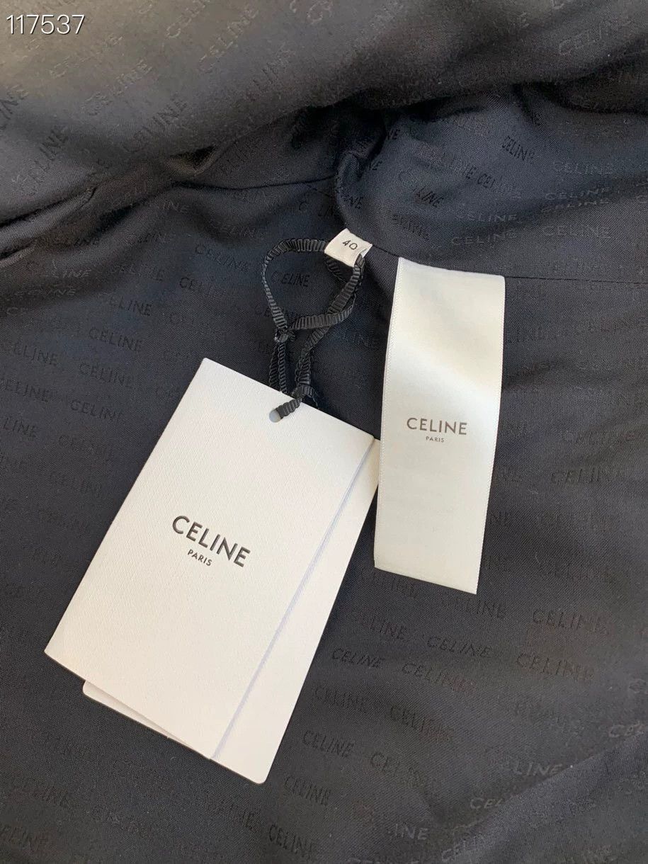 Celine Celine 2022 SS Black Gold Coat Size S / US 4 / IT 40 - 5 Thumbnail