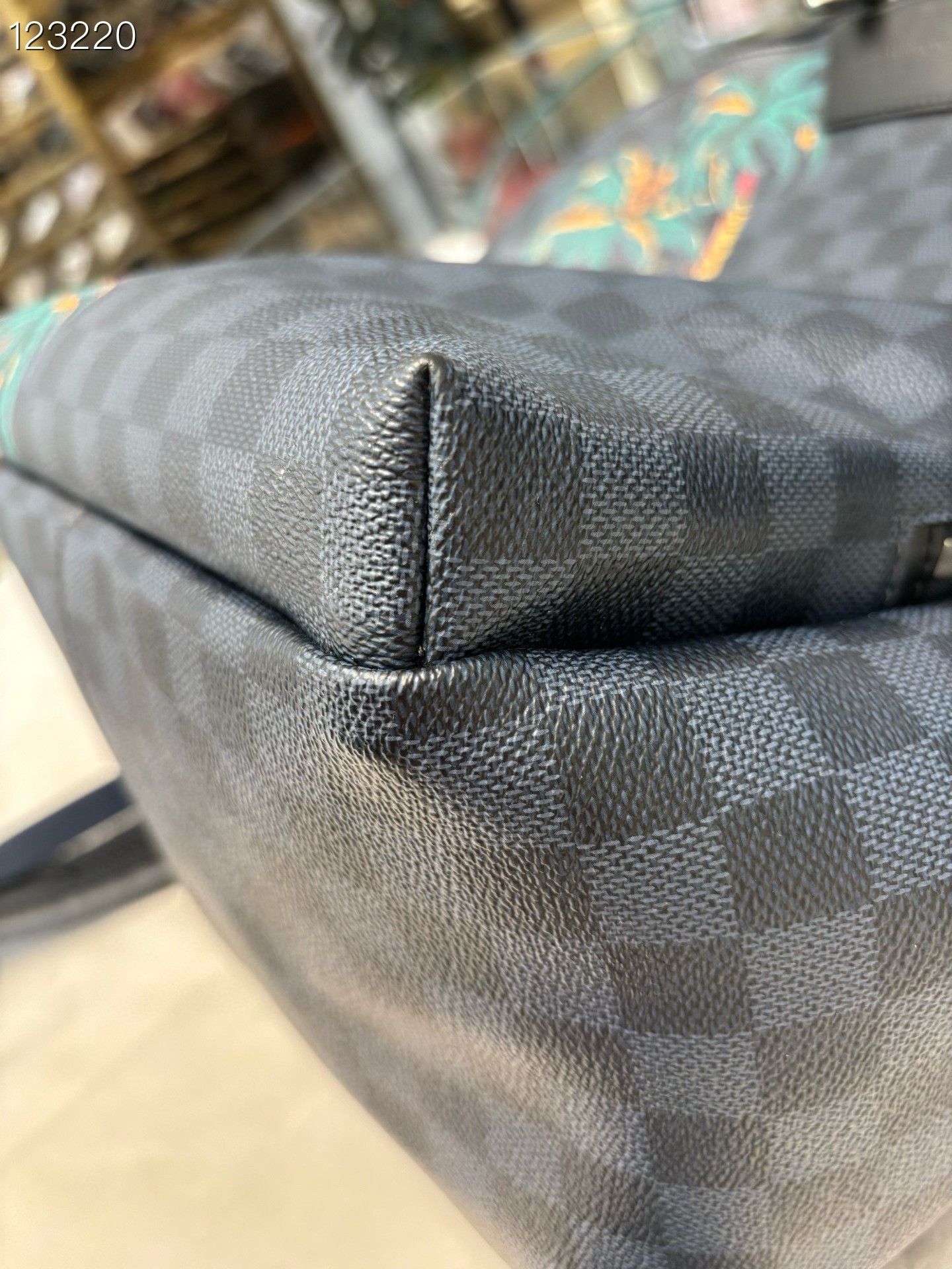 Louis Vuitton LV Limited Black Gray Palm Tree Checkerboard Backpack Size ONE SIZE - 5 Thumbnail