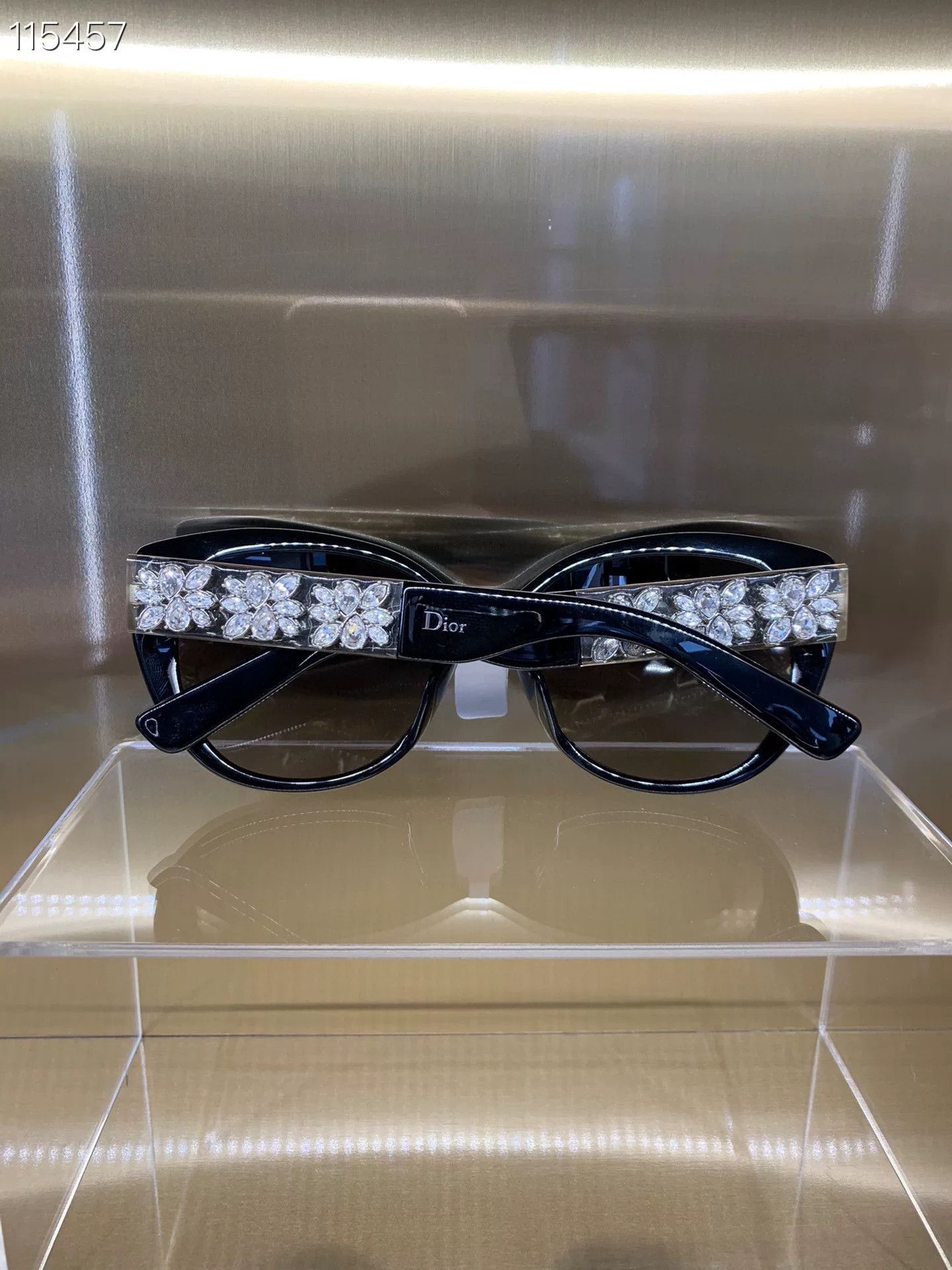 Dior Dior x074785 Classic Sunglasses Size ONE SIZE - 3 Thumbnail