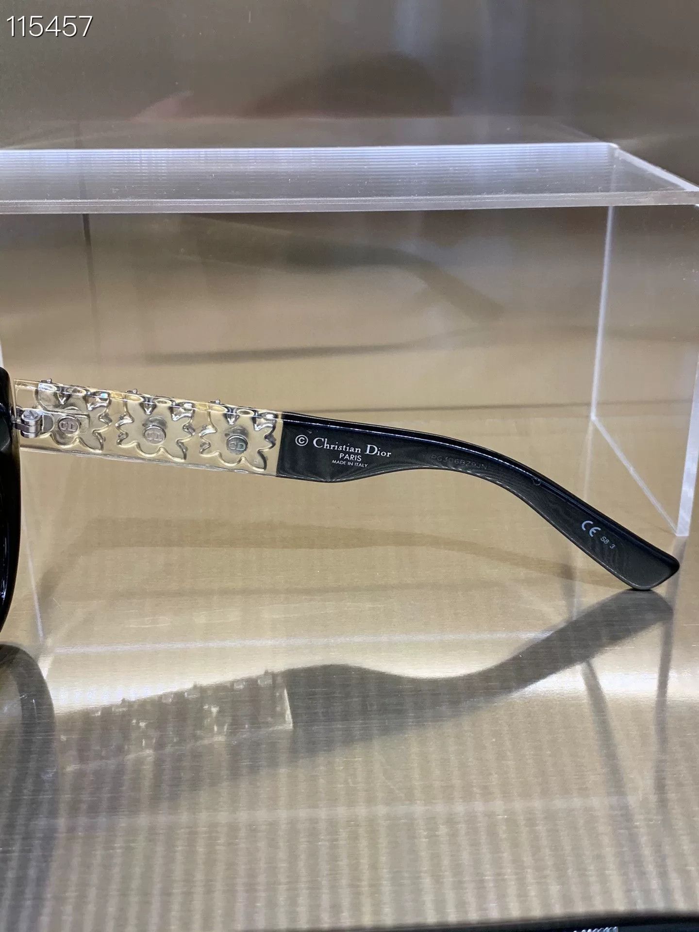 Dior Dior x074785 Classic Sunglasses Size ONE SIZE - 5 Thumbnail