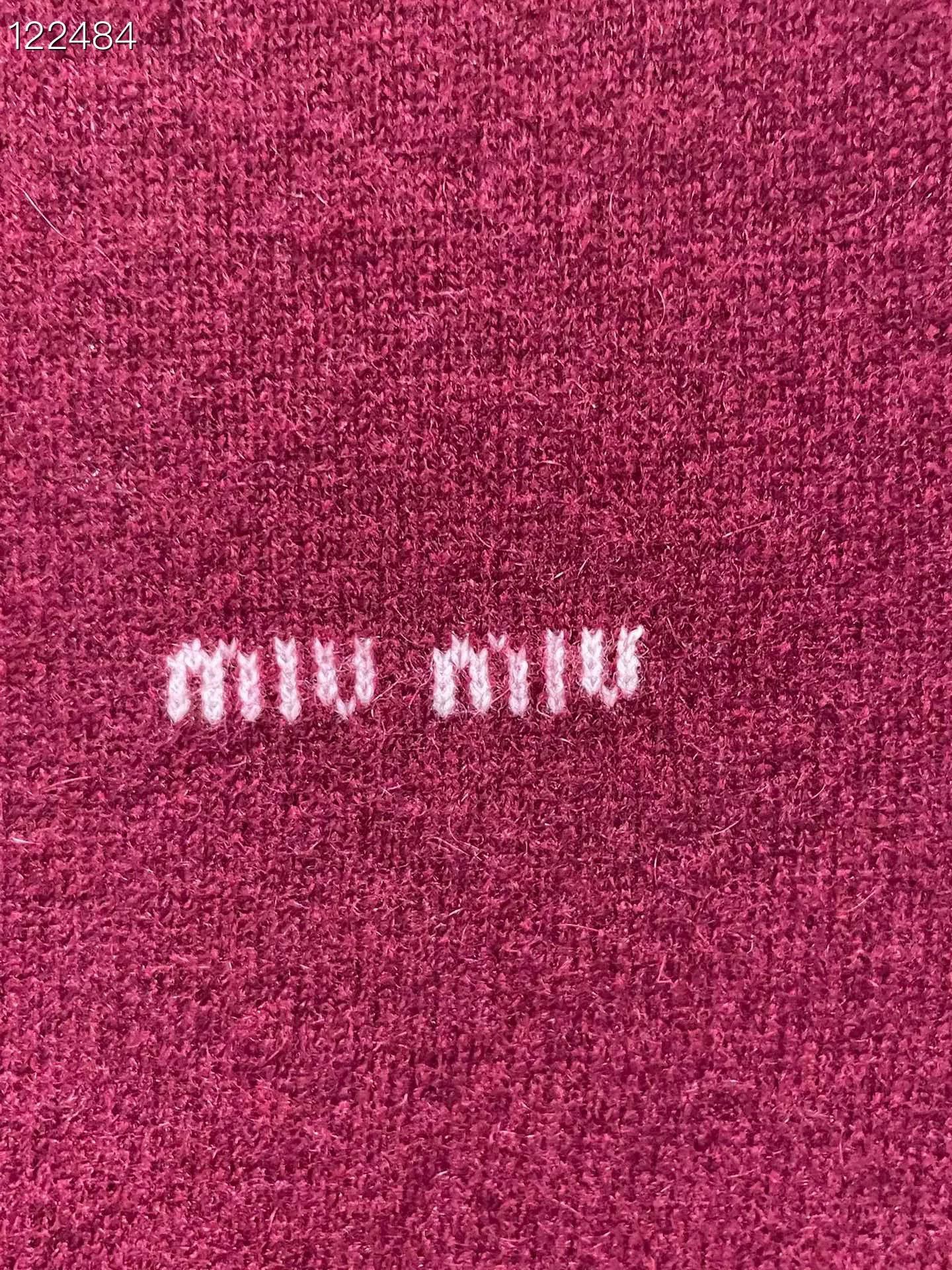 Miu Miu Miu Miu 2024 Cashmere Knit Short-Sleeve Top Size XS / US 0-2 / IT 36-38 - 4 Thumbnail