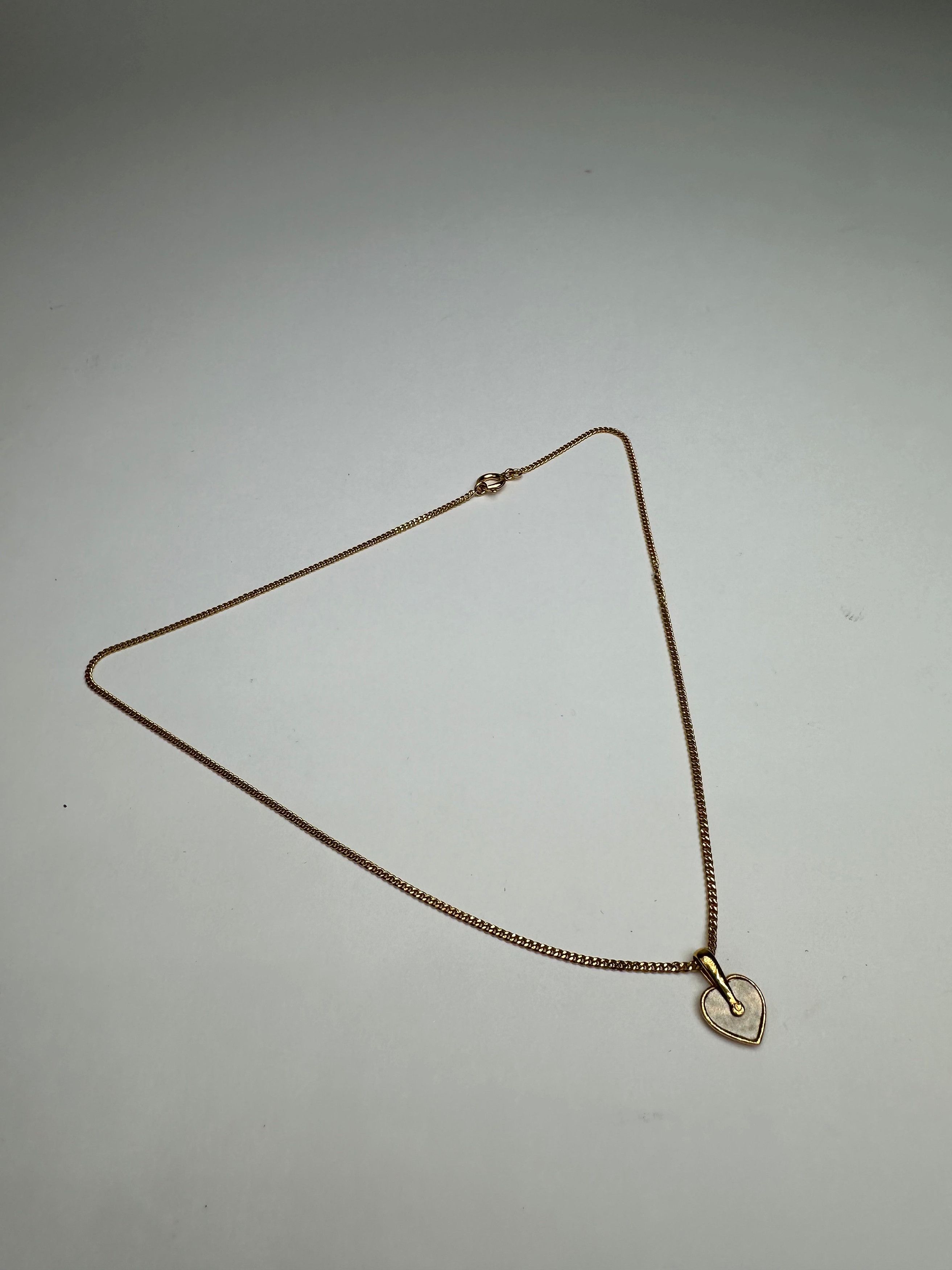 Courreges Vintage Gold Plated Collier Gold White Size ONE SIZE - 6 Thumbnail