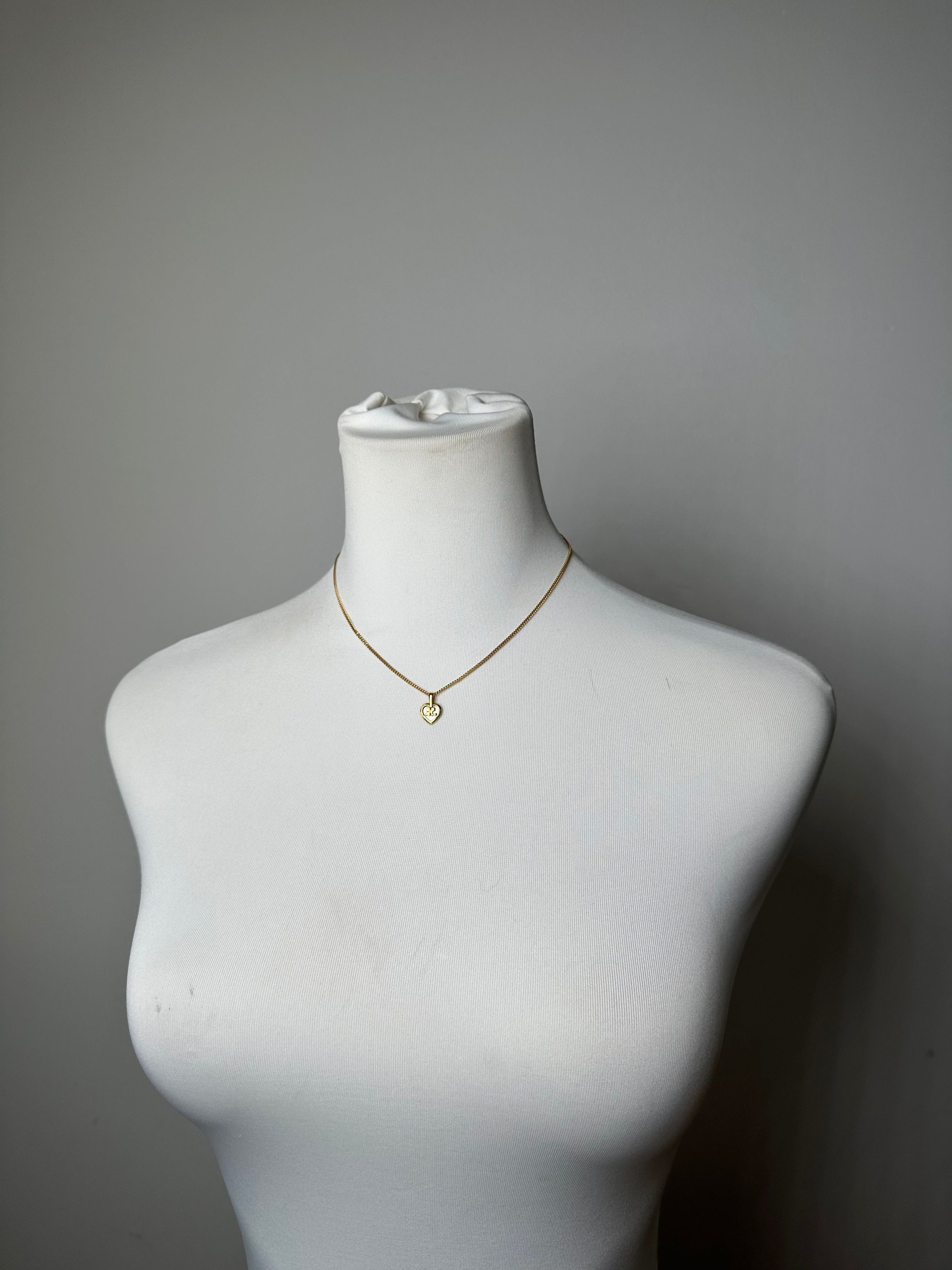 Courreges Vintage Gold Plated Collier Gold White Size ONE SIZE - 13 Thumbnail