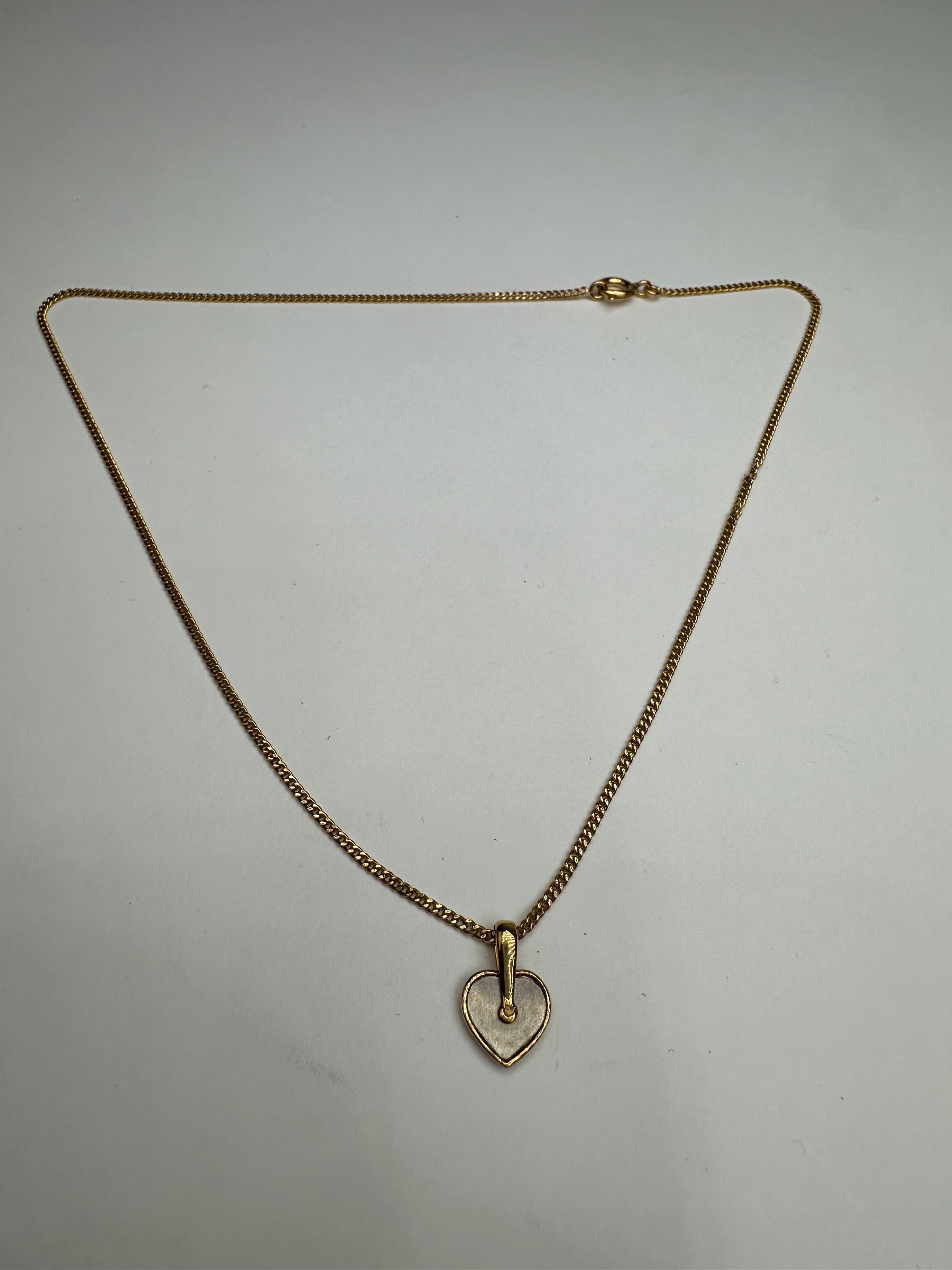 Courreges Vintage Gold Plated Collier Gold White Size ONE SIZE - 5 Thumbnail