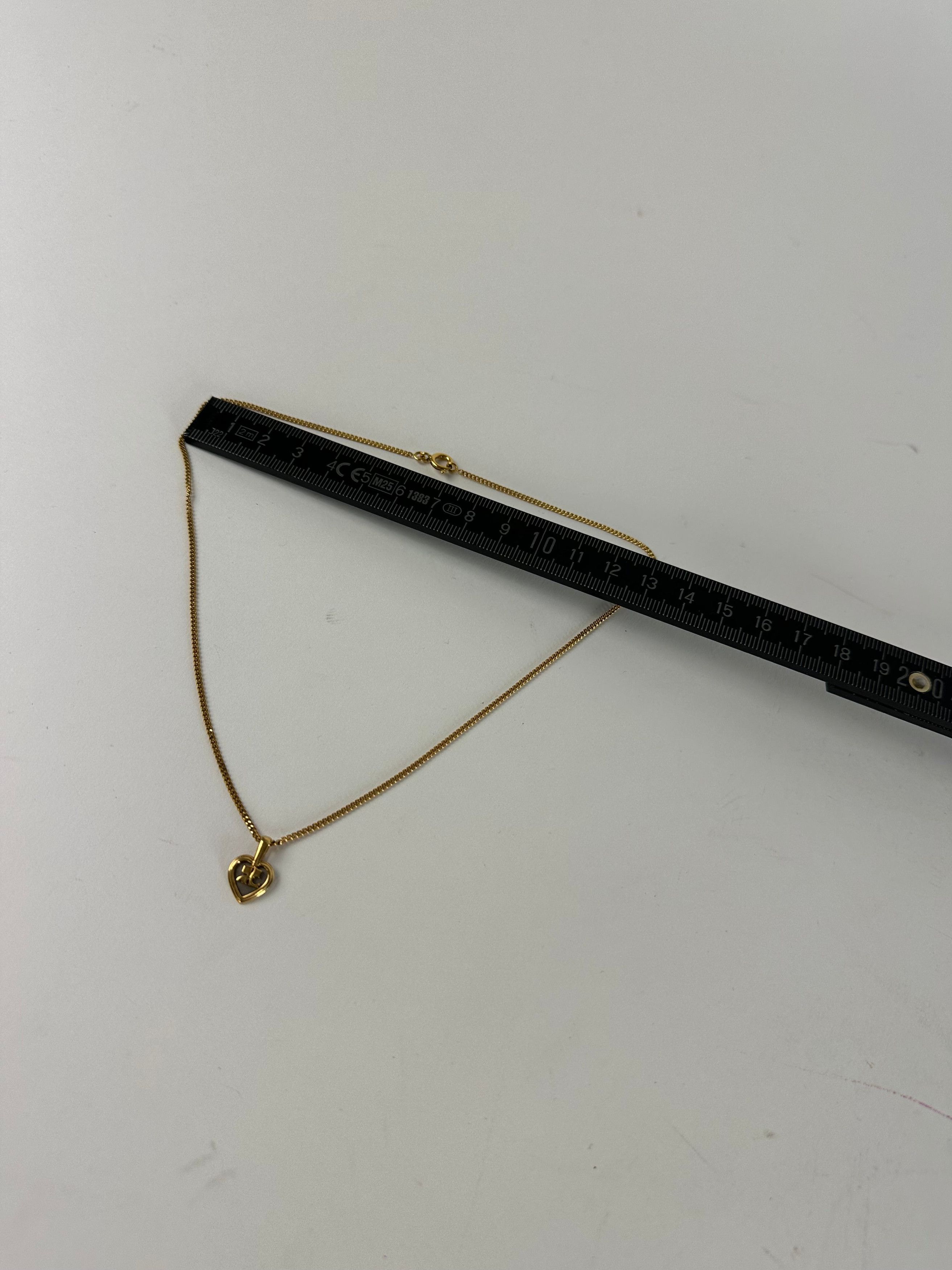 Courreges Vintage Gold Plated Collier Gold White Size ONE SIZE - 11 Thumbnail