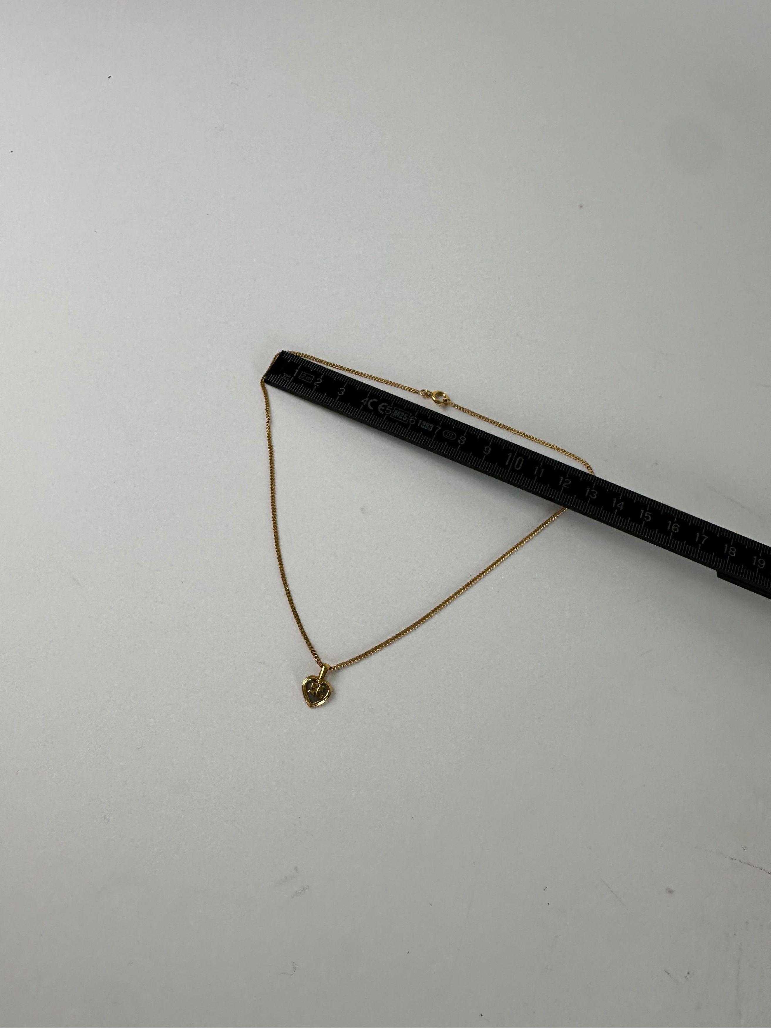 Courreges Vintage Gold Plated Collier Gold White Size ONE SIZE - 10 Thumbnail