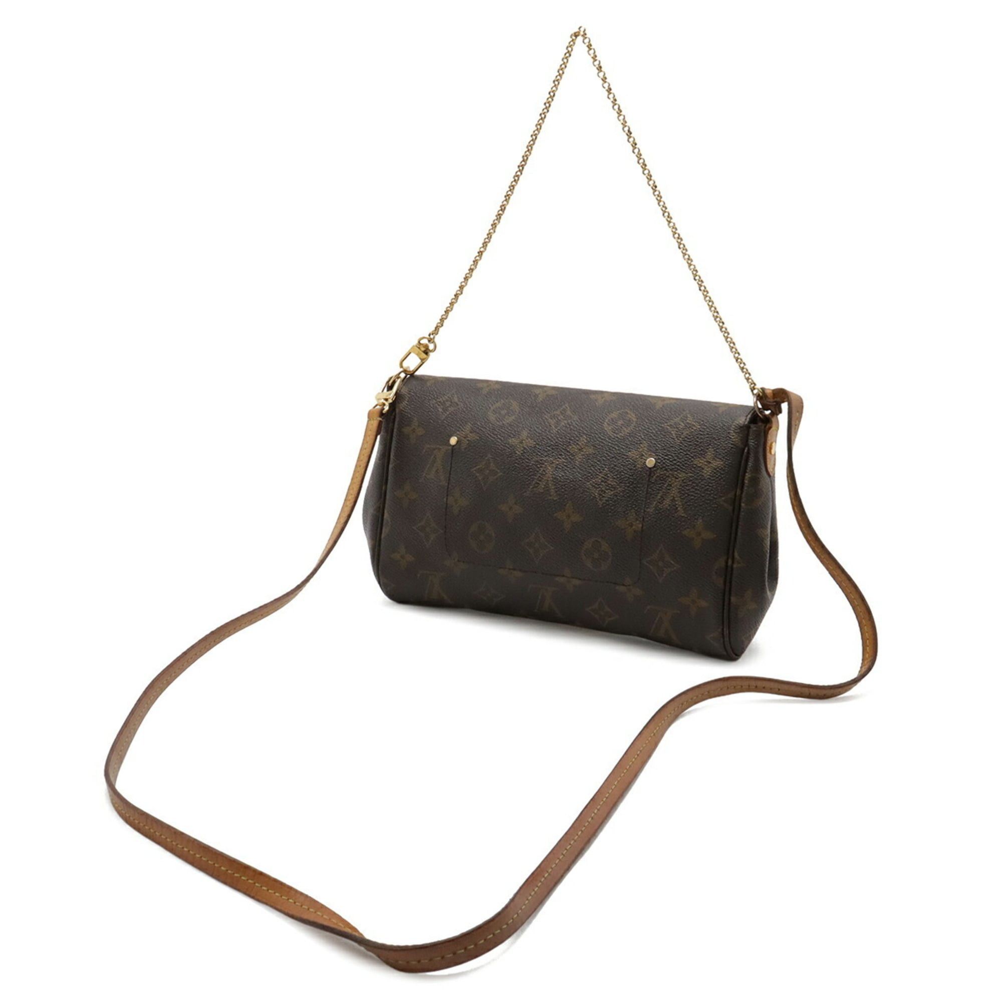 Louis Vuitton Louis Vuitton Monogram Favorite MM Shoulder Bag Chain Clutch M40718 Size ONE SIZE - 3 Thumbnail