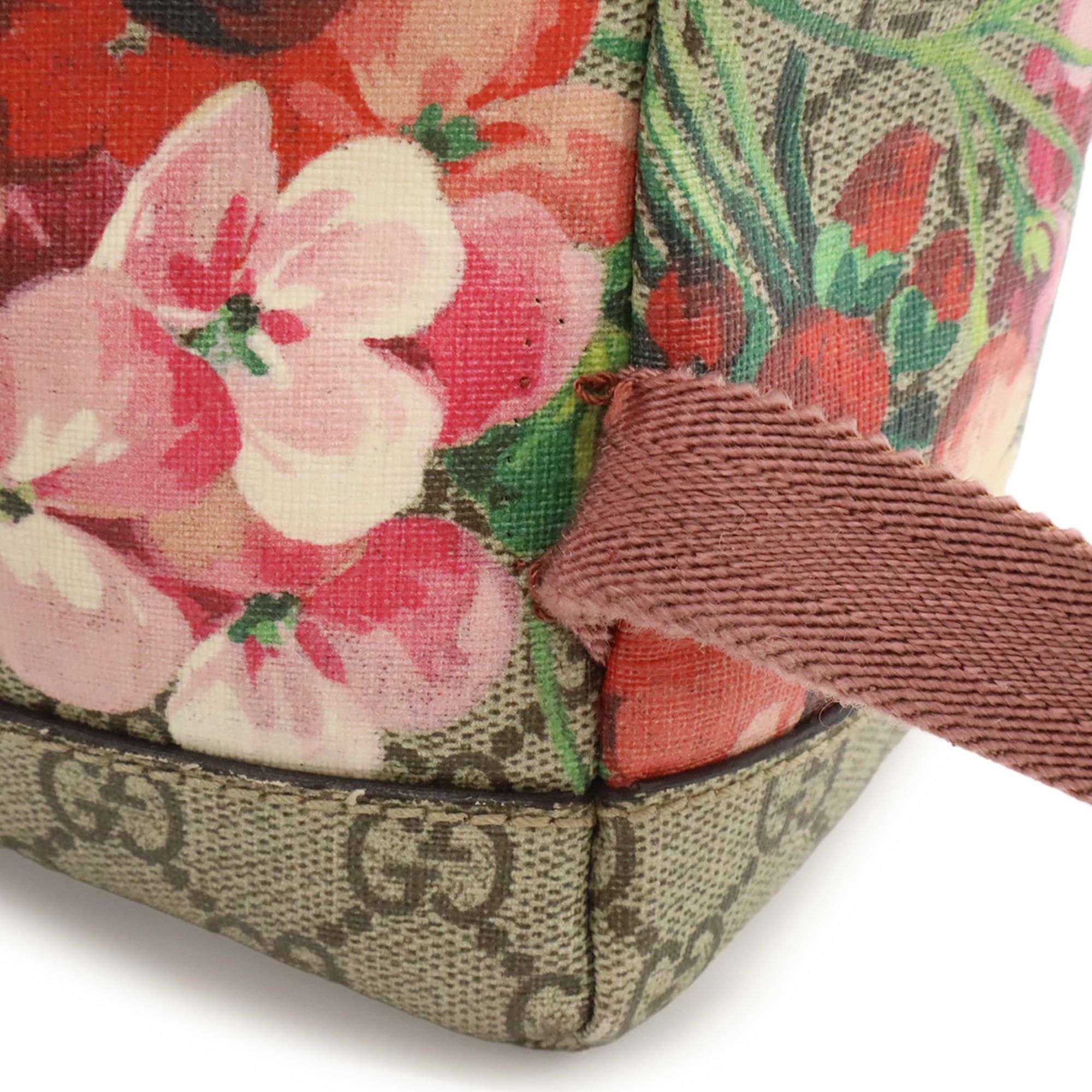 Gucci GUCCI GG Blooms Supreme Backpack Rucksack Daypack Flower Beige Pink Multicolor 410544 Size ONE SIZE - 7 Thumbnail