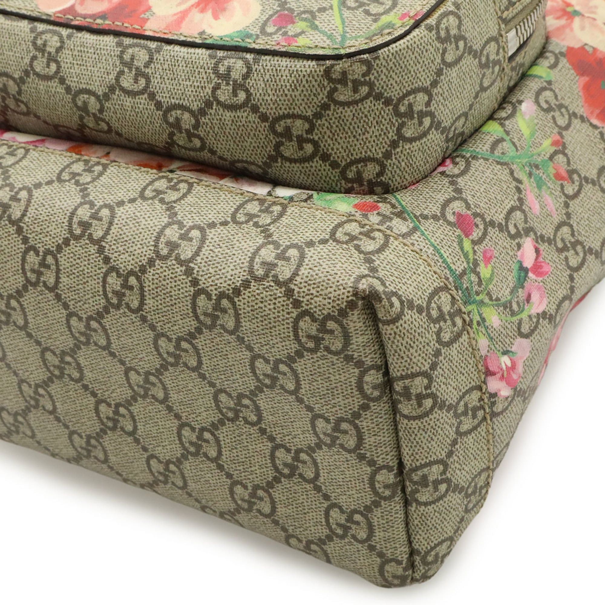 Gucci GUCCI GG Blooms Supreme Backpack Rucksack Daypack Flower Beige Pink Multicolor 410544 Size ONE SIZE - 4 Thumbnail