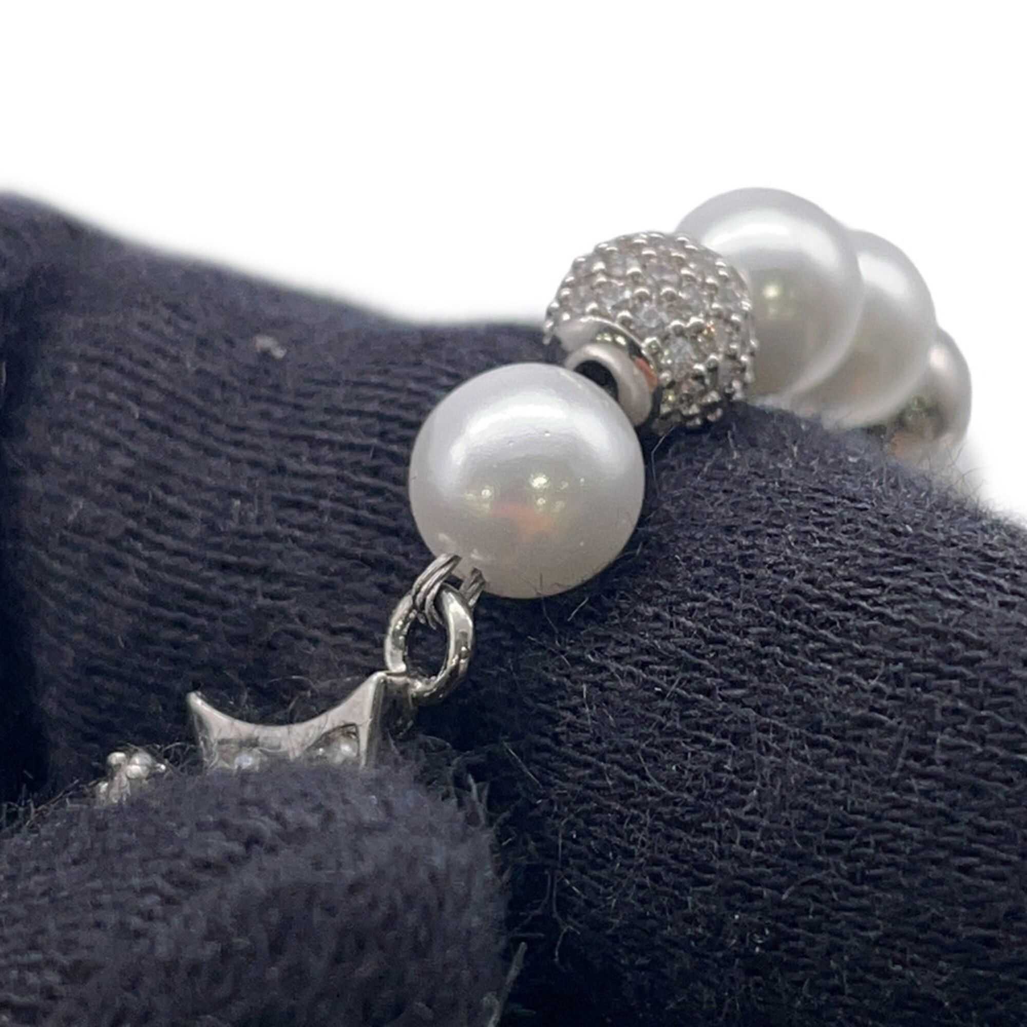Louis Vuitton Bracelet LV Dandy Rhinestone Faux Pearl M03057 LOUIS
