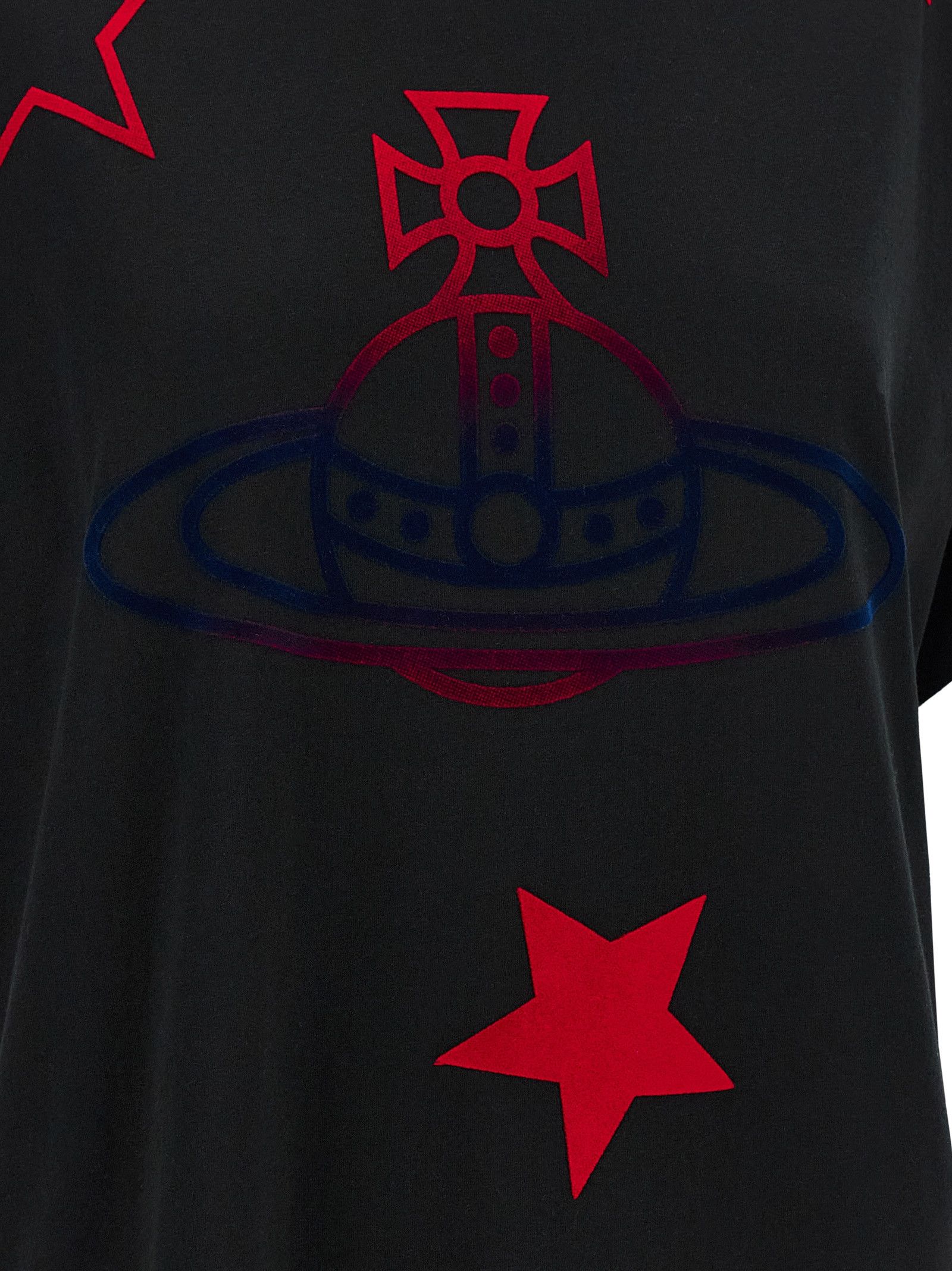 Vivienne Westwood 'Orb And Stars Classic' T-Shirt Size M / US 6-8 / IT 42-44 - 4 Thumbnail