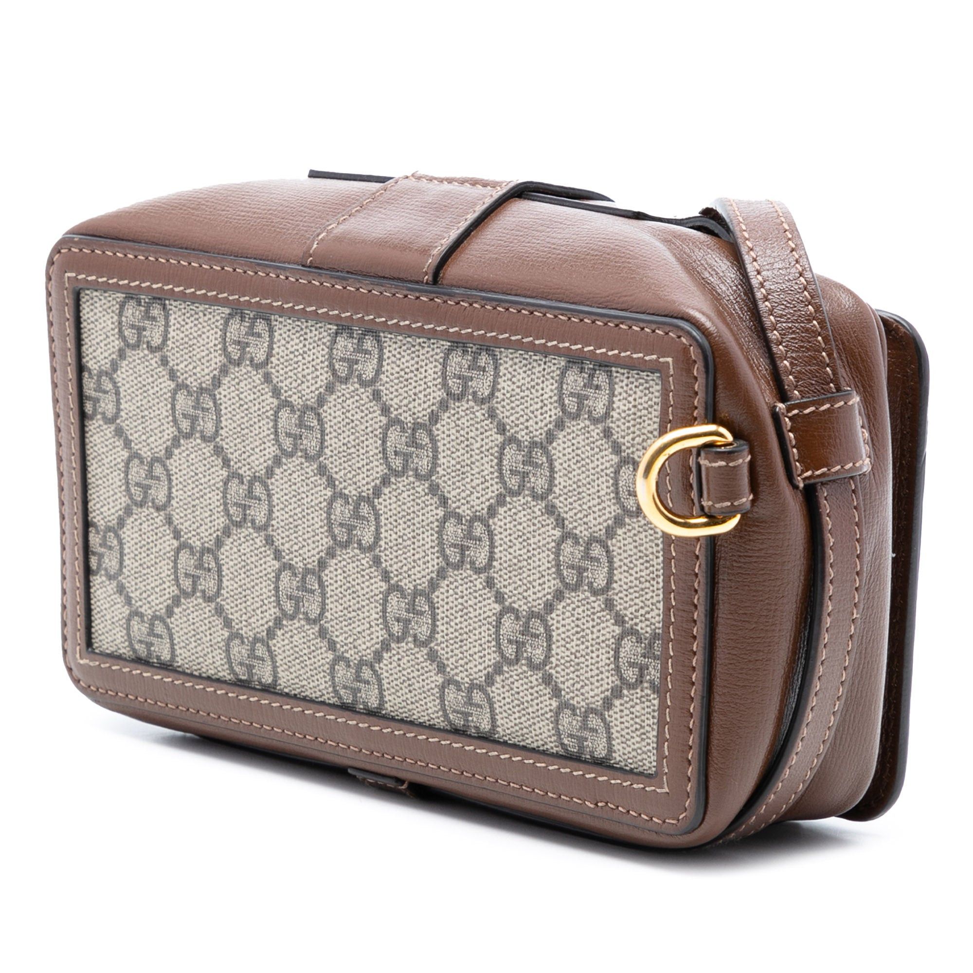 Gucci Mini GG Supreme Clasp Crossbody Size ONE SIZE - 2 Thumbnail