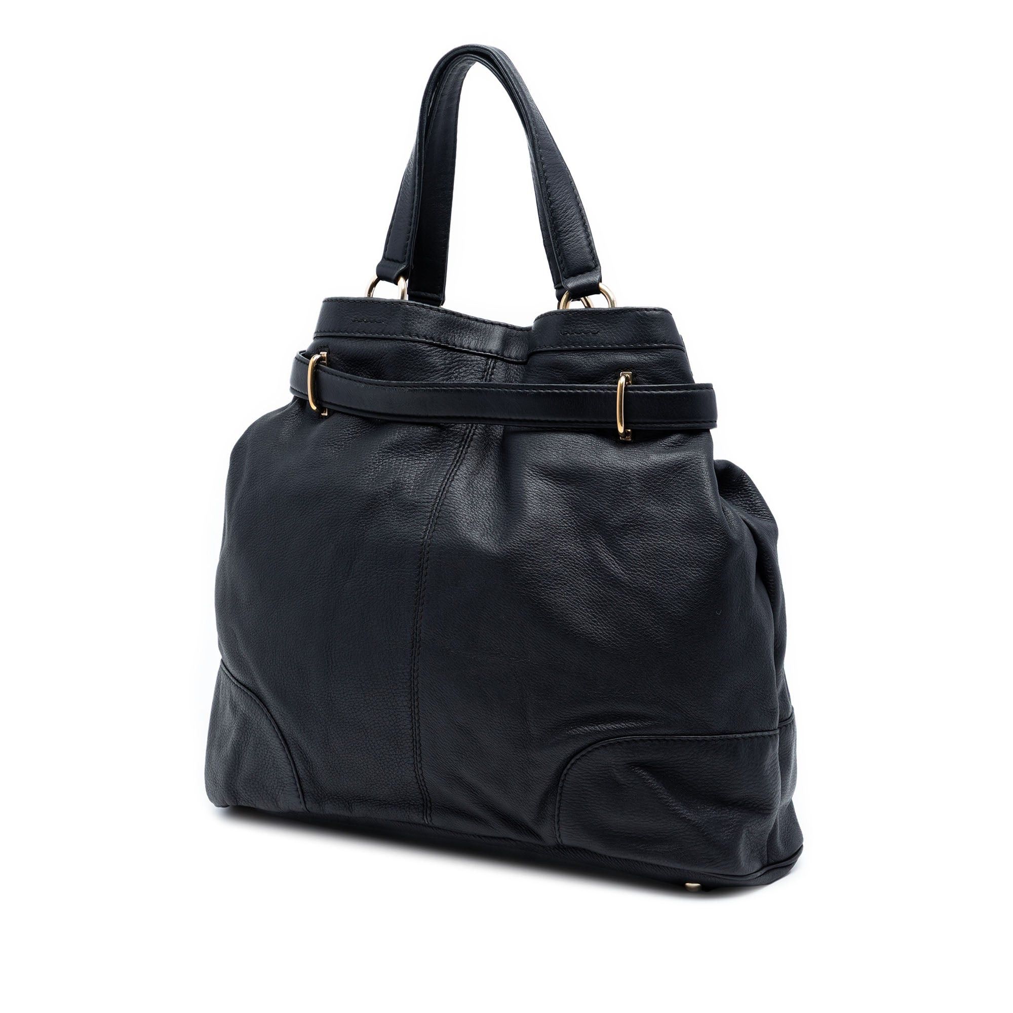 Gucci Large Leather Horsebit Sienna Tote Size ONE SIZE - 2 Thumbnail