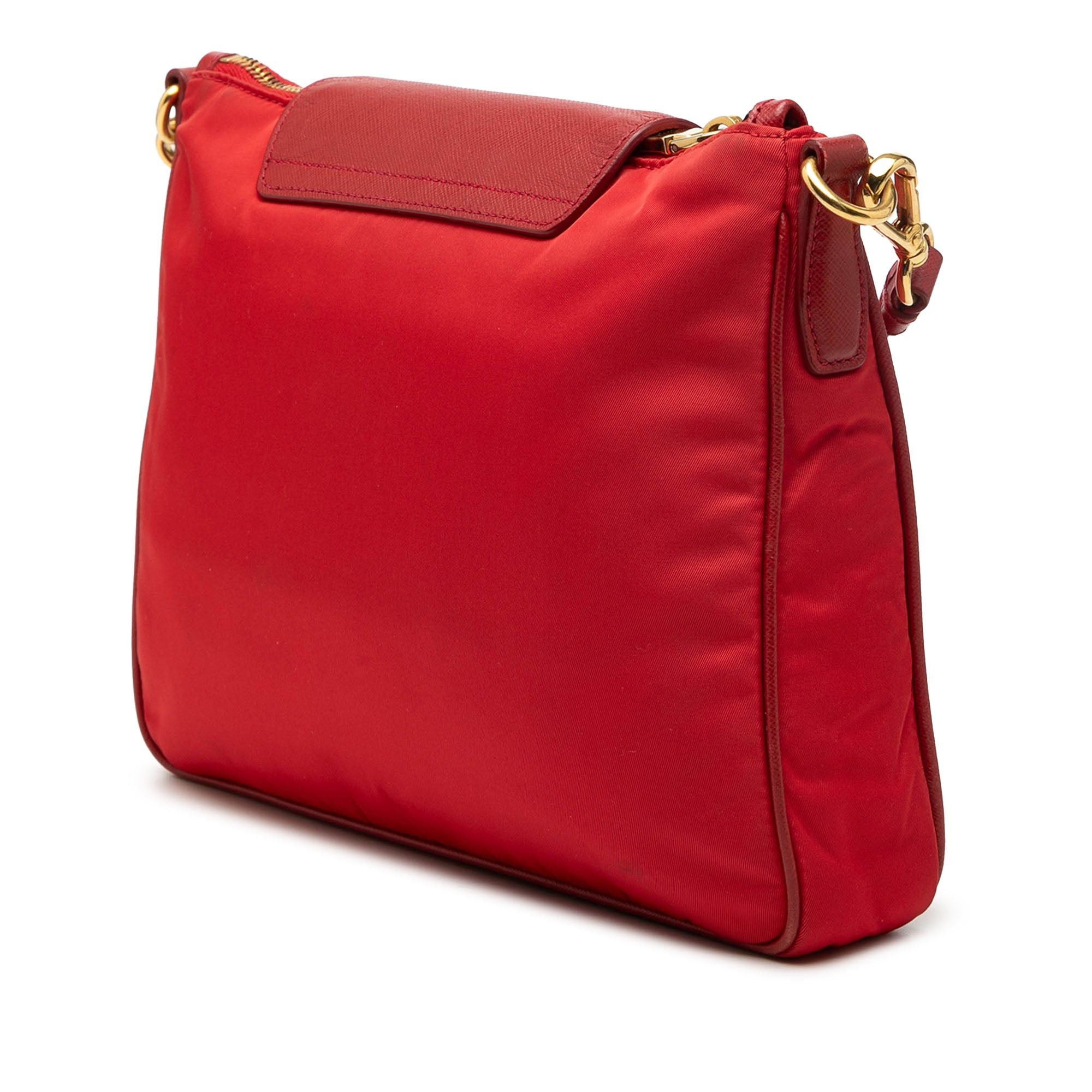Prada Saffiano Trimmed Tessuto Crossbody Size ONE SIZE - 2 Thumbnail