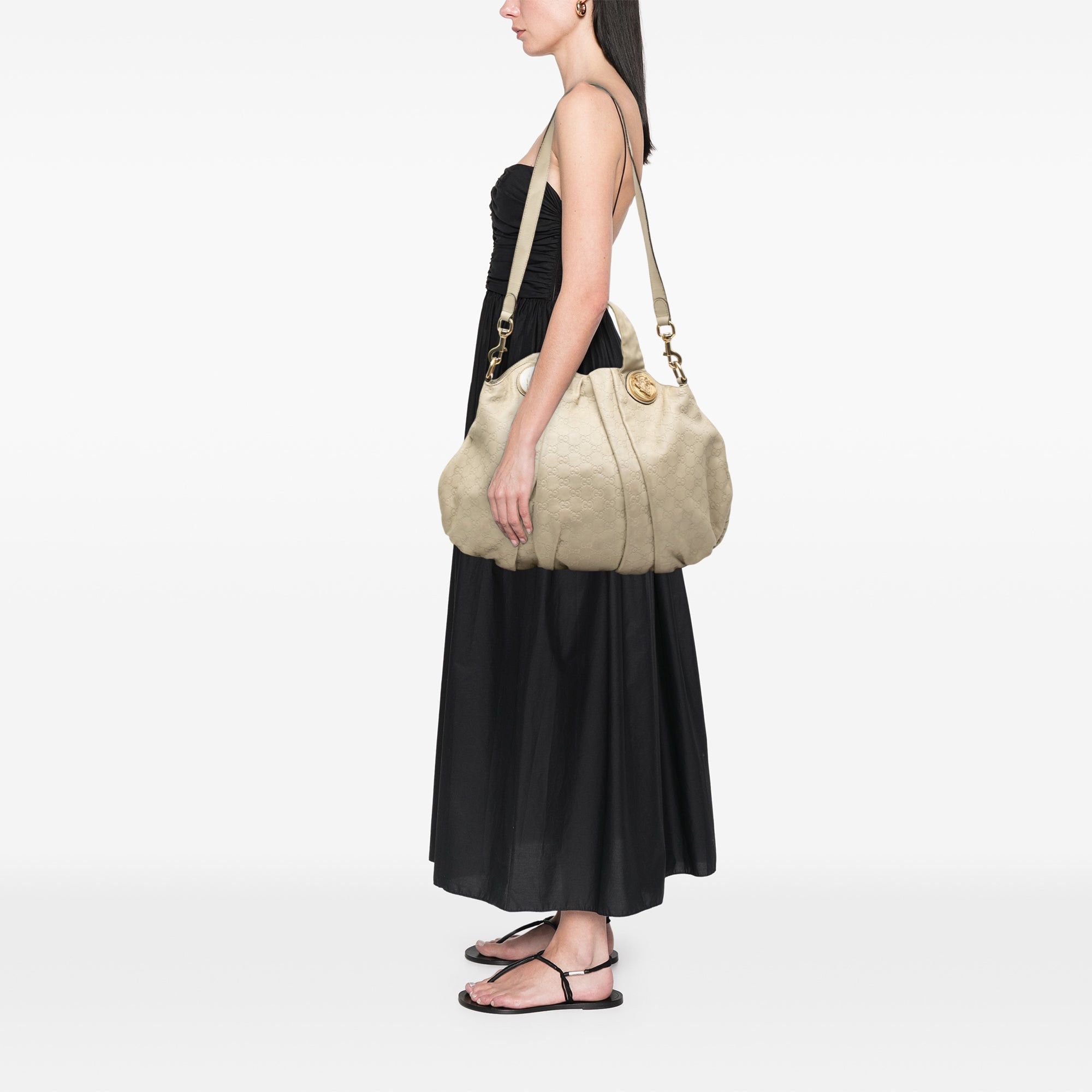 Gucci Large Guccissima Hysteria Satchel Size ONE SIZE - 7 Thumbnail