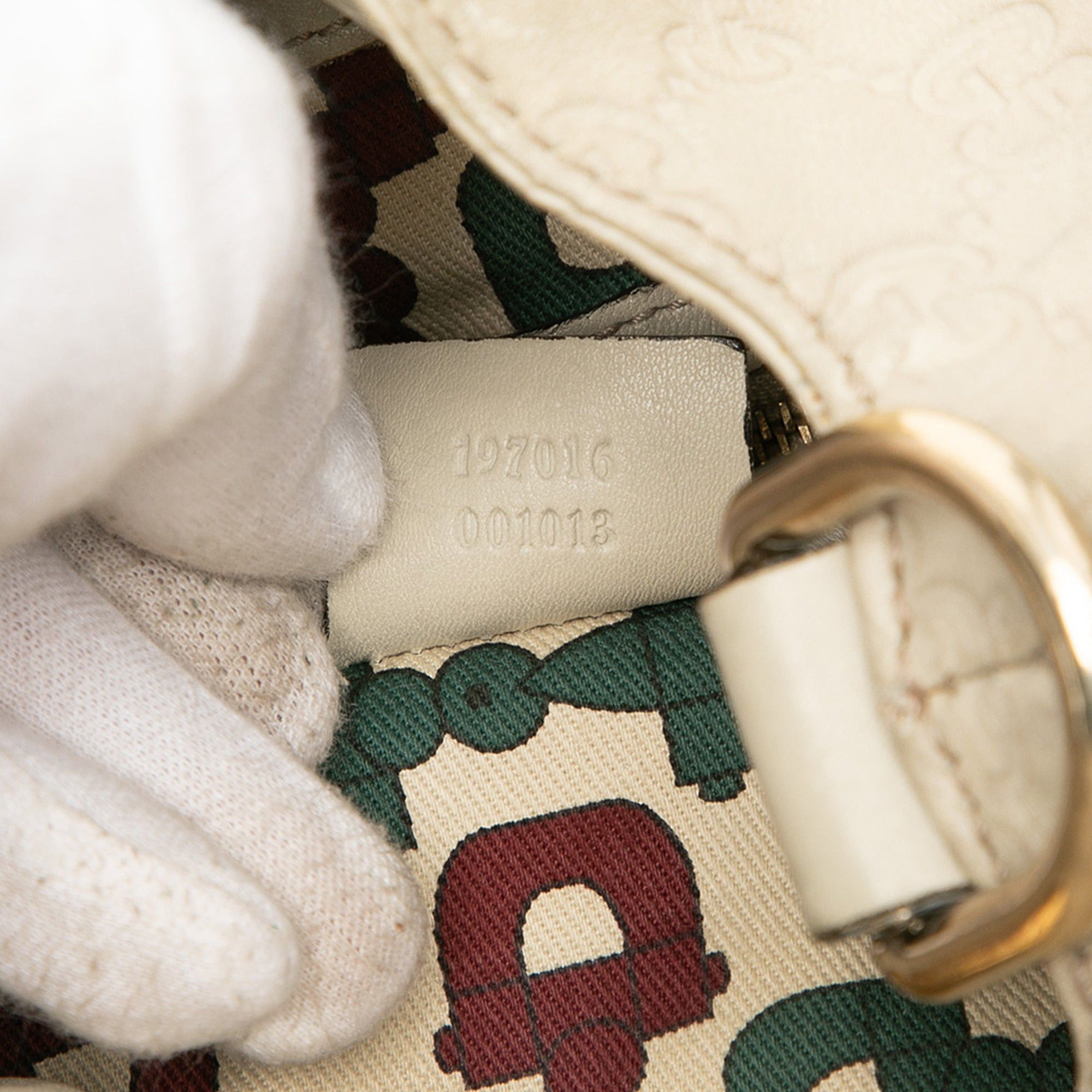Gucci Large Guccissima Hysteria Satchel Size ONE SIZE - 6 Thumbnail