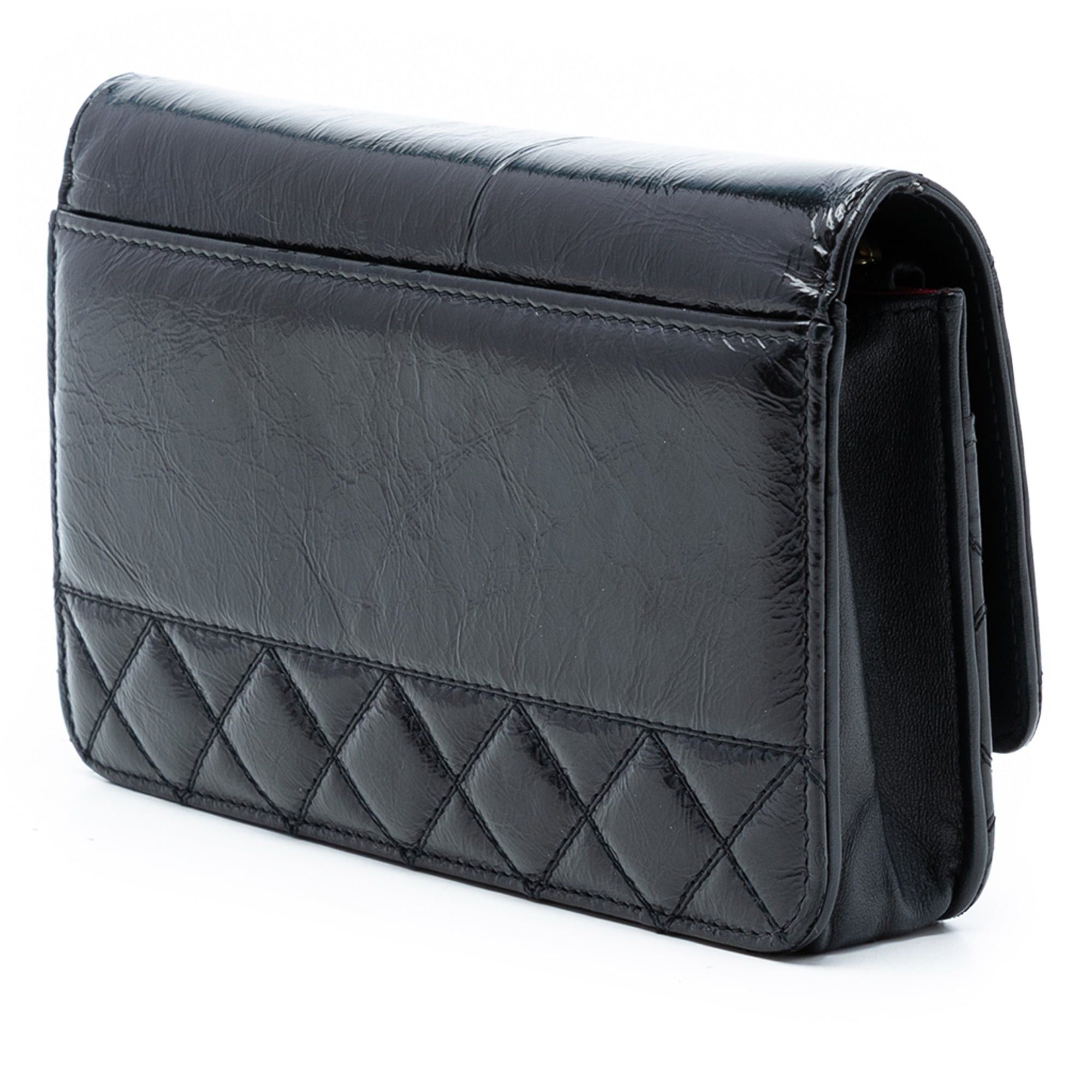 Chanel CC Quilted Shiny Aged Calfskin Wallet On Chain Size ONE SIZE - 2 Thumbnail
