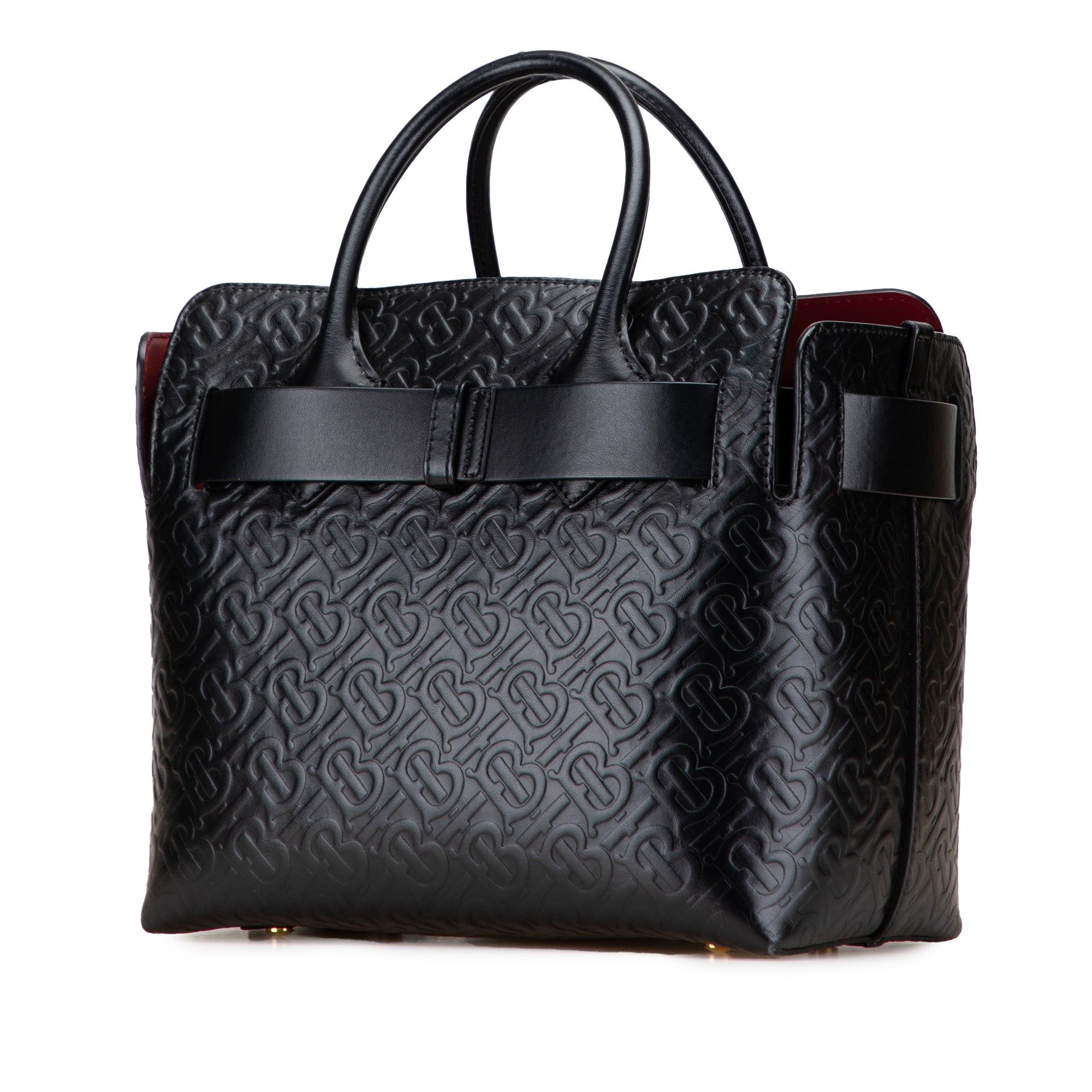 Burberry Small TB Monogram Embossed Leather Belt Bag Size ONE SIZE - 2 Thumbnail