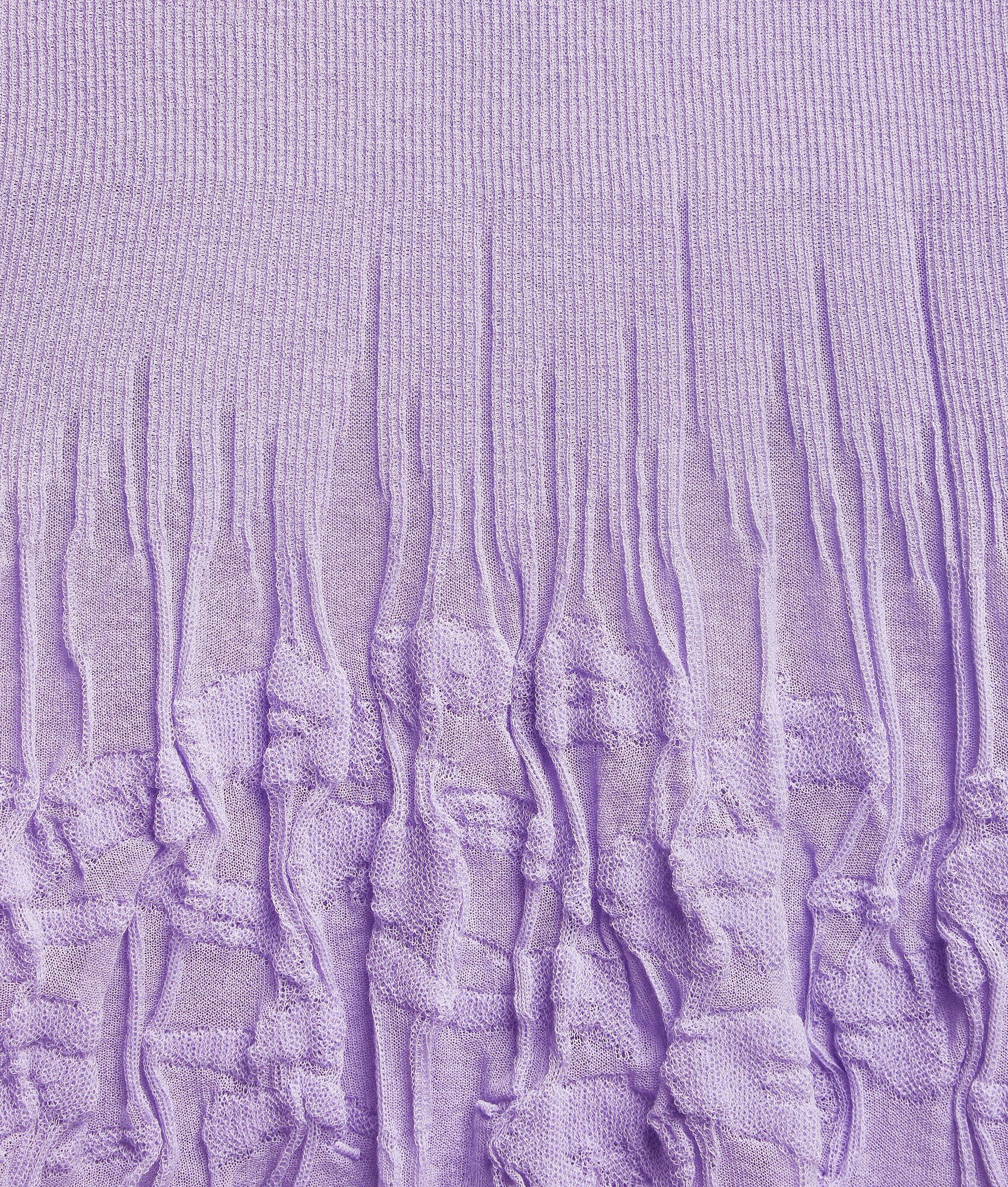 Bottega Veneta cotton flowers 2 In 1 midi skirt purple Size 25" / US 0 / IT 36 - 5 Thumbnail