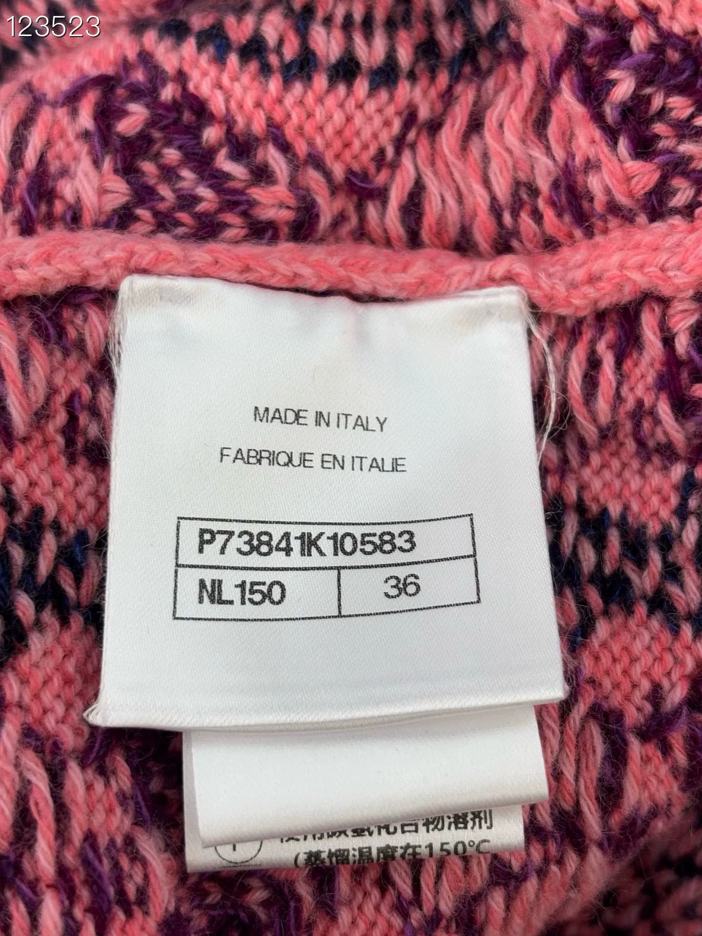 Chanel Chanel 22K Camellia Pink Knit Sweater Size XS / US 0-2 / IT 36-38 - 6 Thumbnail