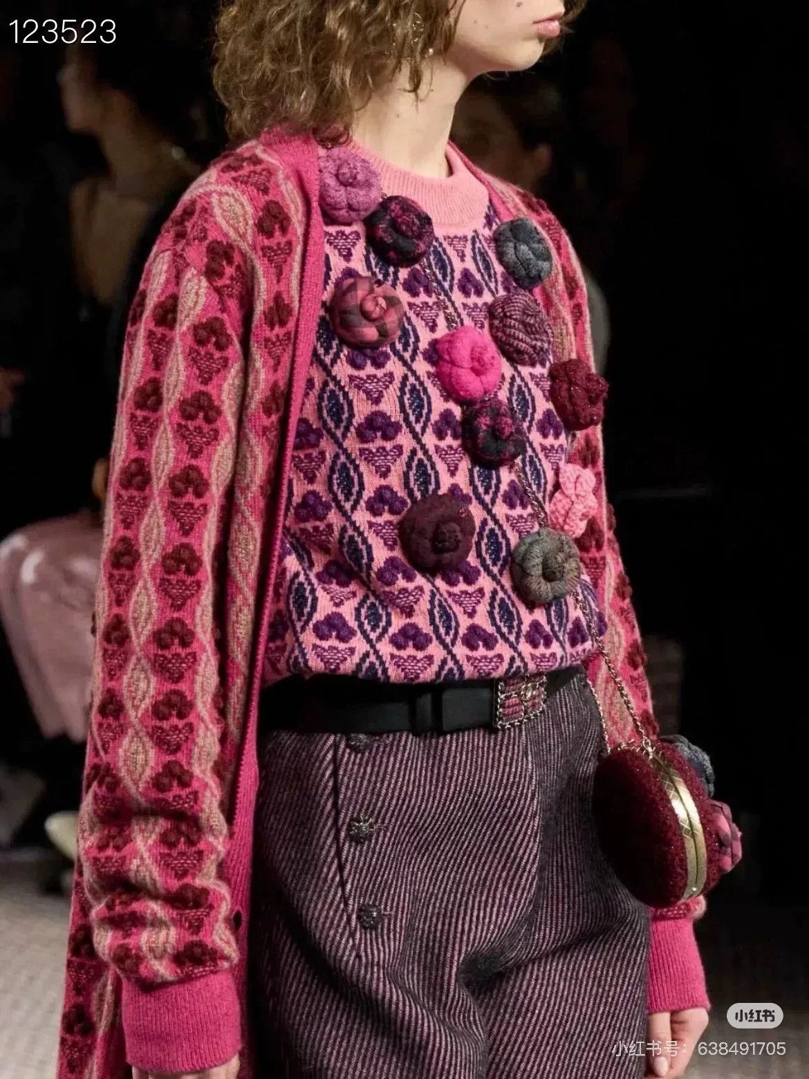 Chanel Chanel 22K Camellia Pink Knit Sweater Size XS / US 0-2 / IT 36-38 - 9 Thumbnail