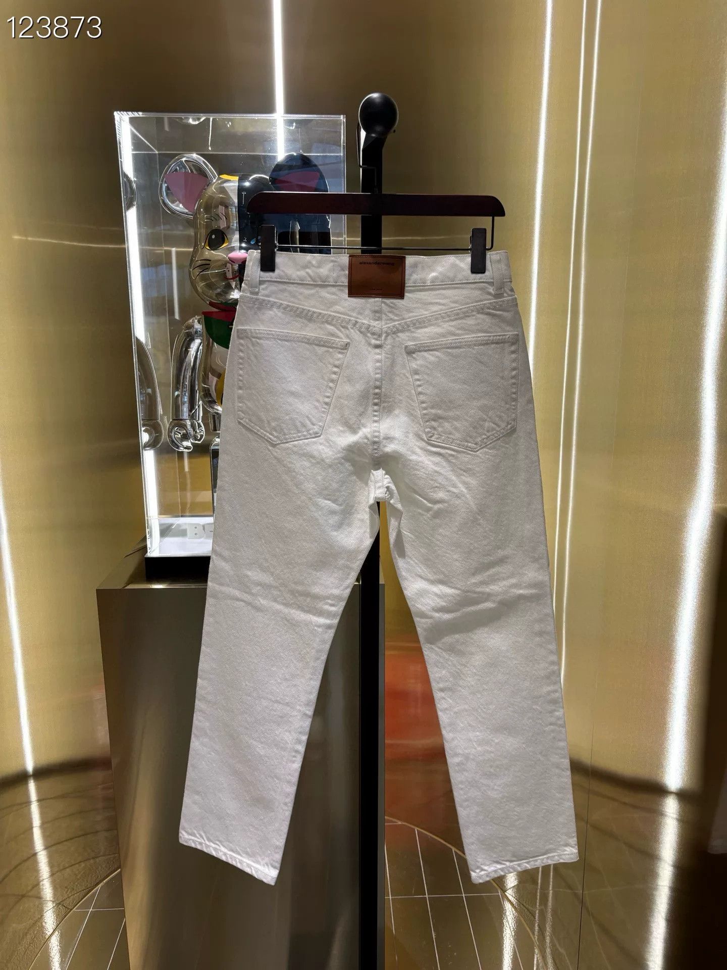 King Alexander Wang White Jeans Size 28 Size 28" / US 6 / IT 42 - 2 Thumbnail
