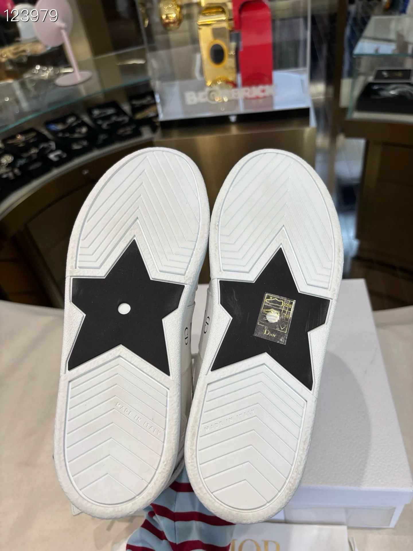Dior Dior Women's High-Top Star Sneakers Size US 6 / IT 36 - 6 Thumbnail