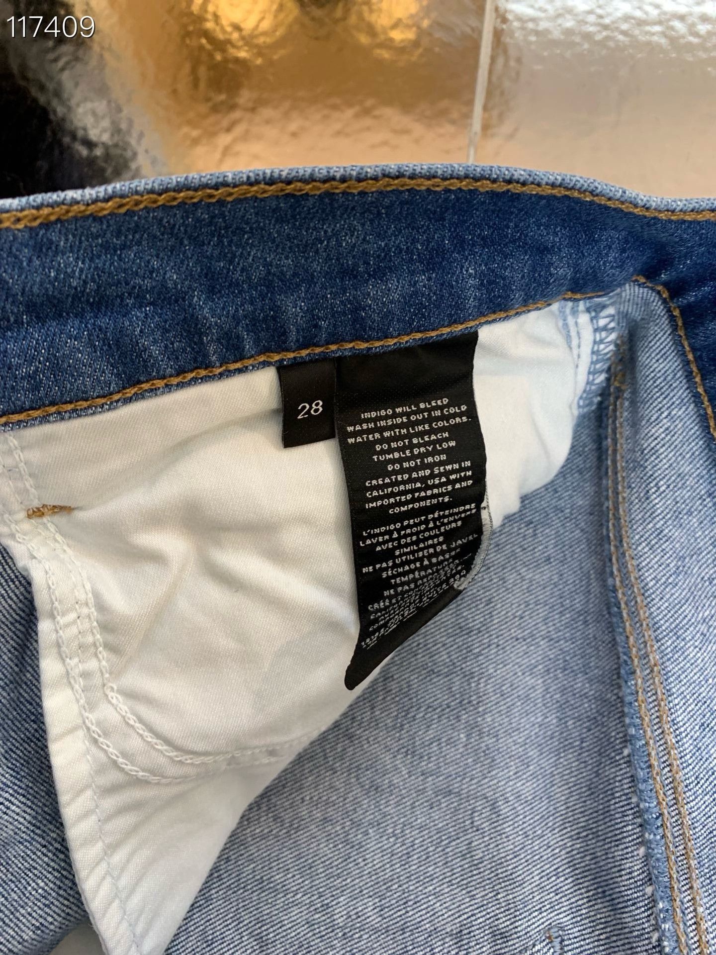 J Brand JBRAND Stretchy Irregular Hem Jeans Size 28" / US 6 / IT 42 - 5 Thumbnail