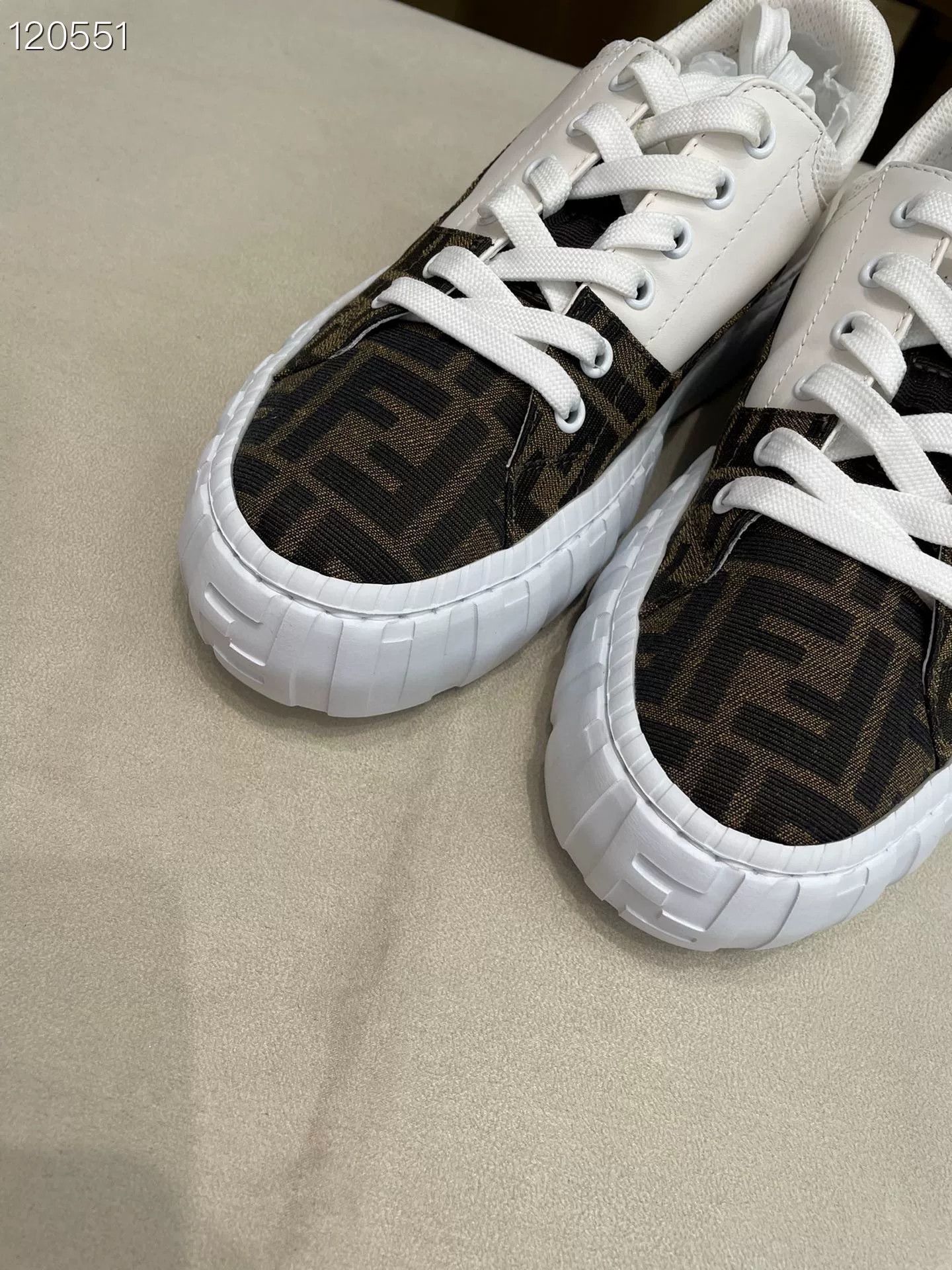 Fendi Fendi Force Series Low-Top Casual Shoes Size US 6 / IT 36 - 3 Thumbnail