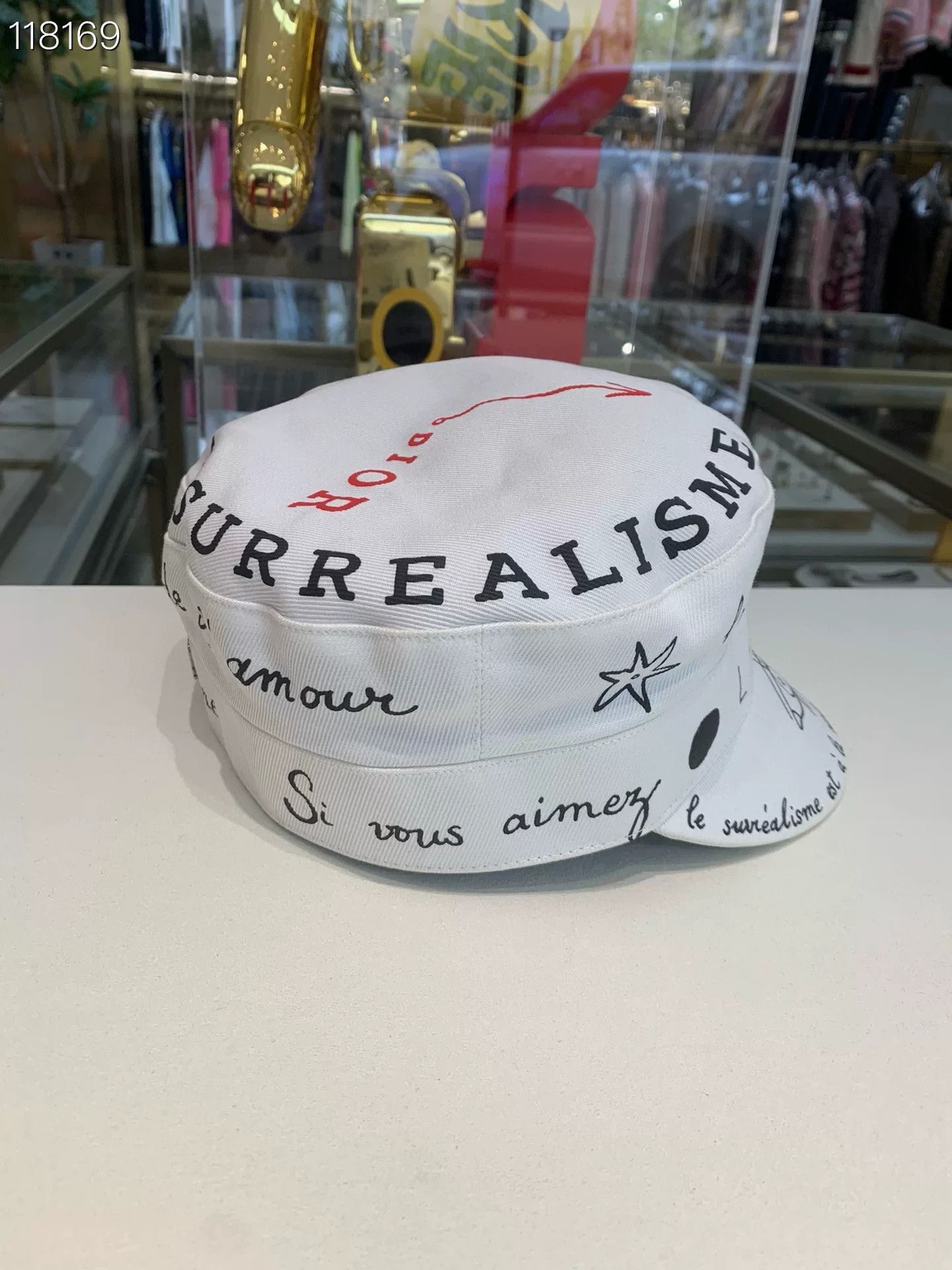 Dior Dior Limited Edition Graffiti Sailor Newsboy Cap Size ONE SIZE - 2 Thumbnail