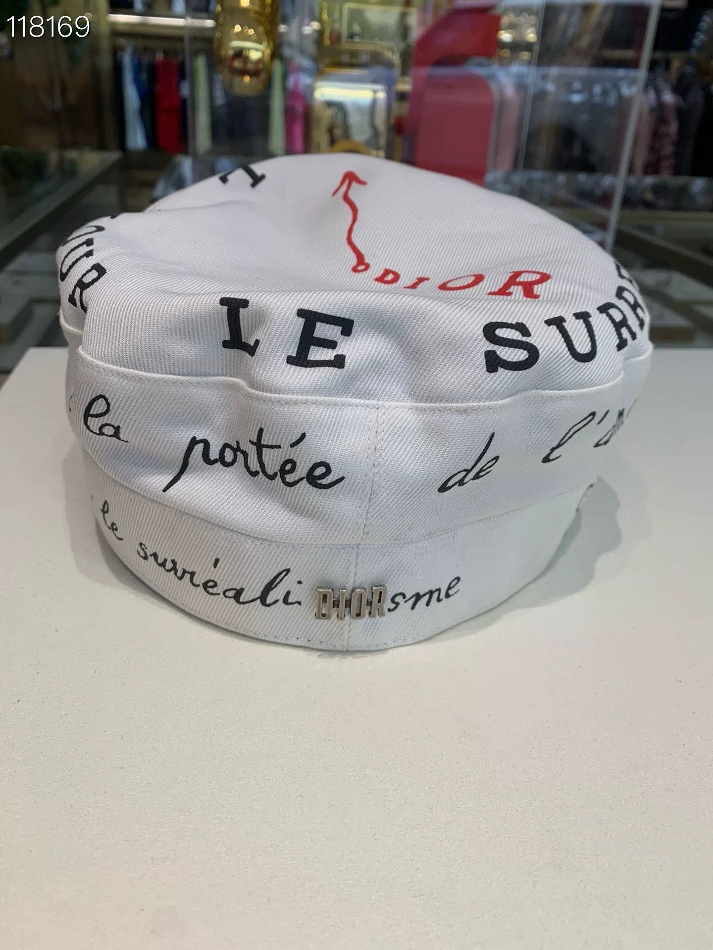 Dior Dior Limited Edition Graffiti Sailor Newsboy Cap Size ONE SIZE - 4 Thumbnail