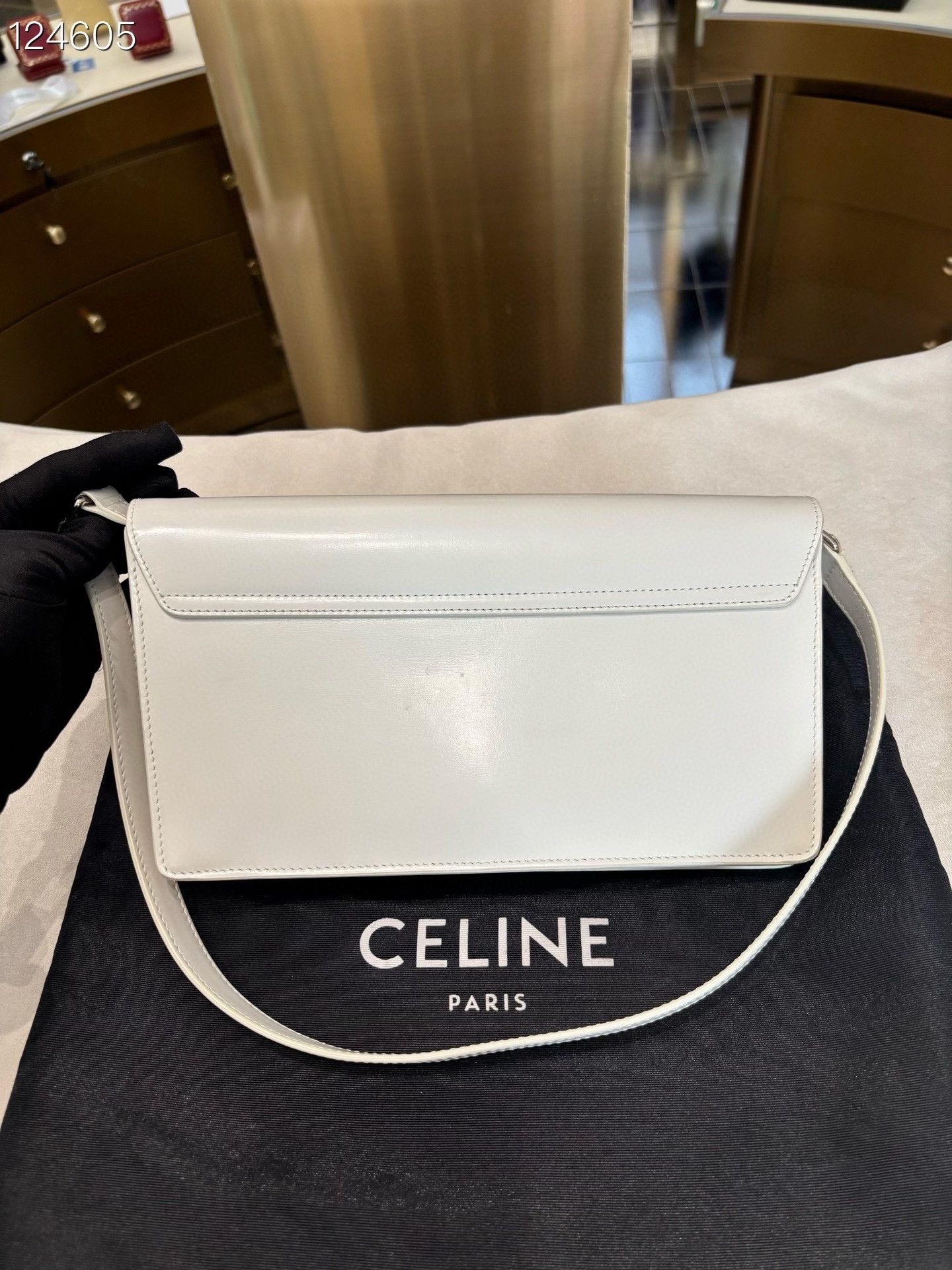 Celine CELINE Triomphe Envelope Crossbody Bag Size ONE SIZE - 2 Thumbnail