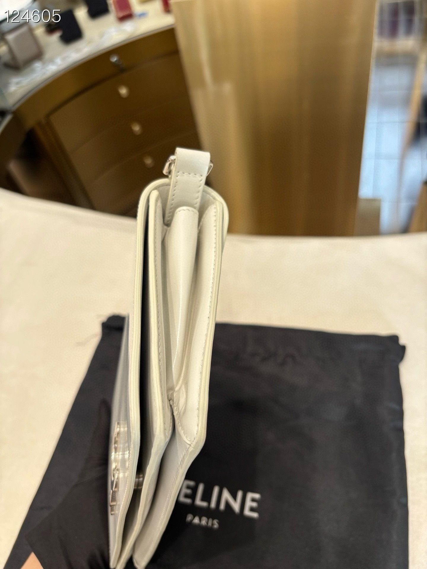 Celine CELINE Triomphe Envelope Crossbody Bag Size ONE SIZE - 4 Thumbnail