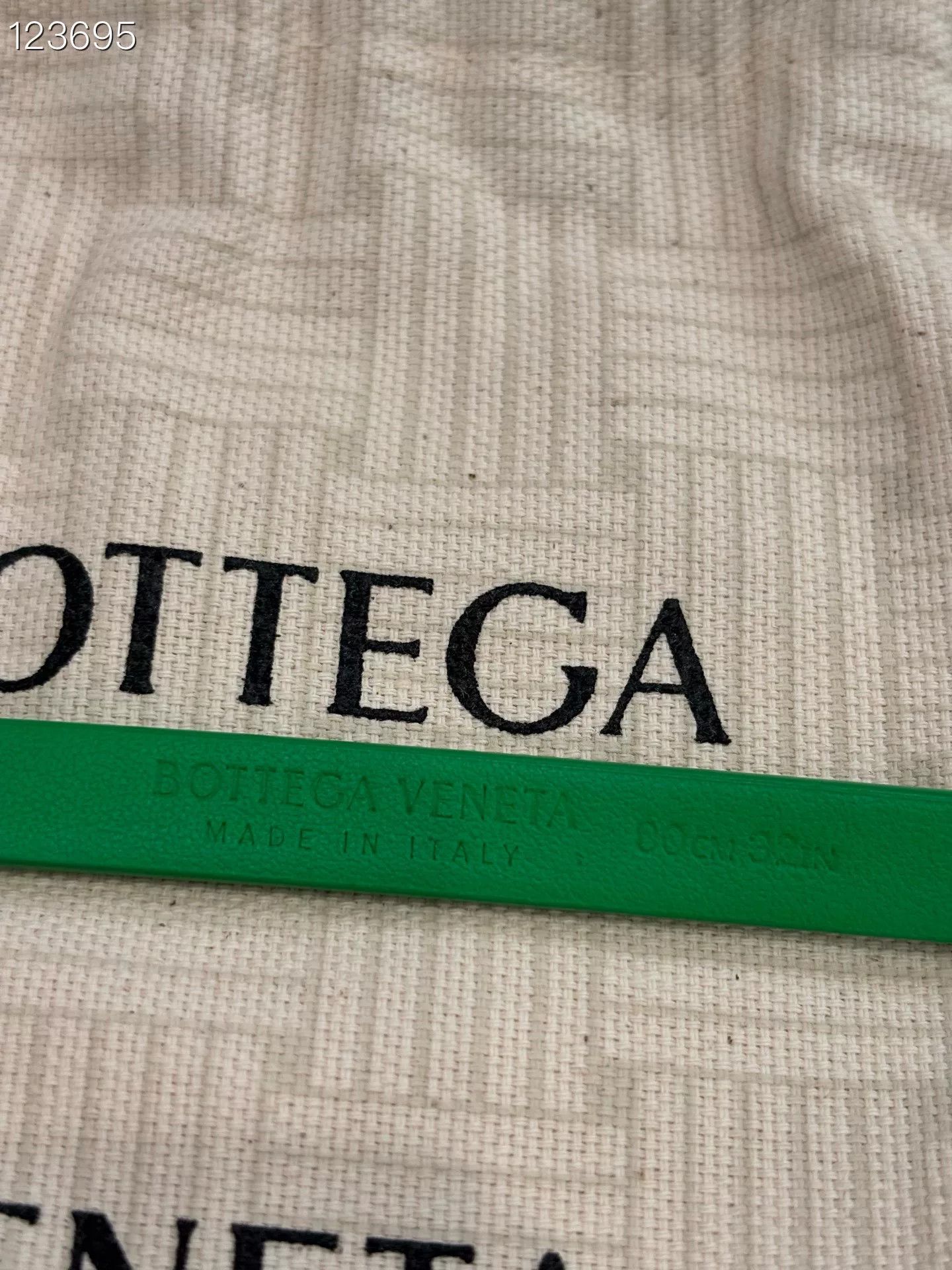 Bottega Veneta Bottega Veneta Green Triangle Buckle Belt Size ONE SIZE - 4 Thumbnail