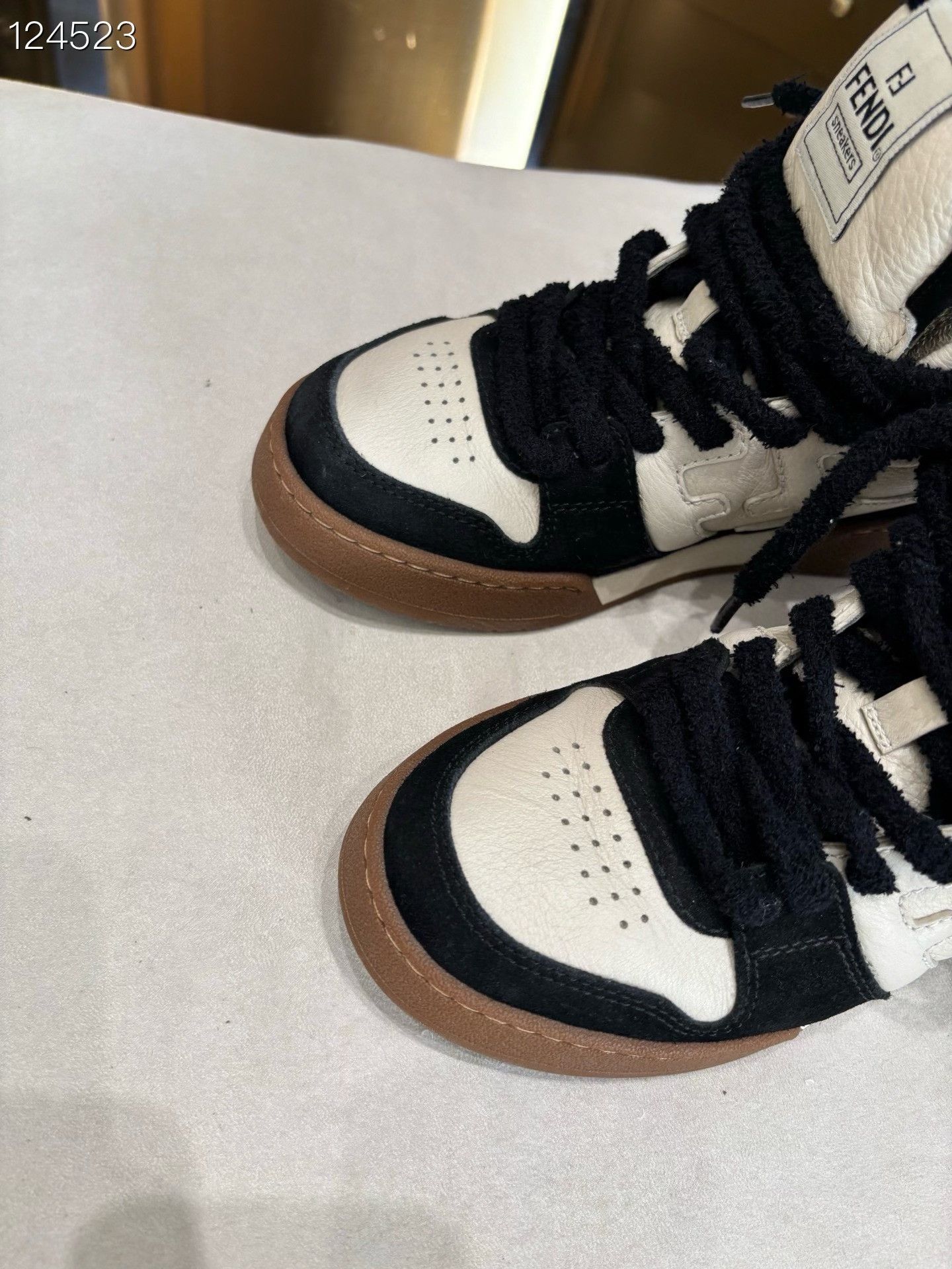 Fendi Fendi Match High-Top Women's Sneakers Size US 5 / IT 35 - 3 Thumbnail